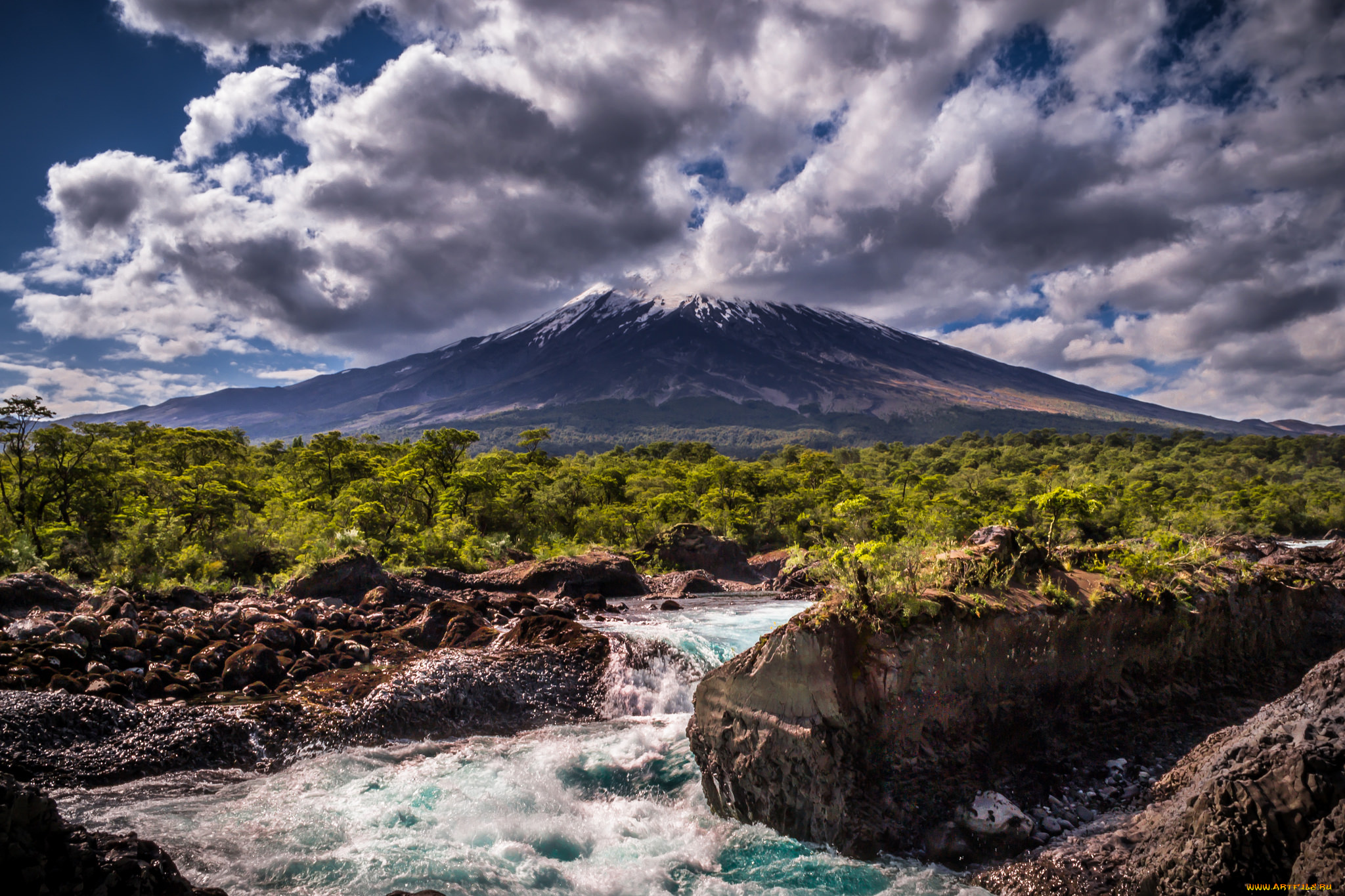 природа, горы, простор