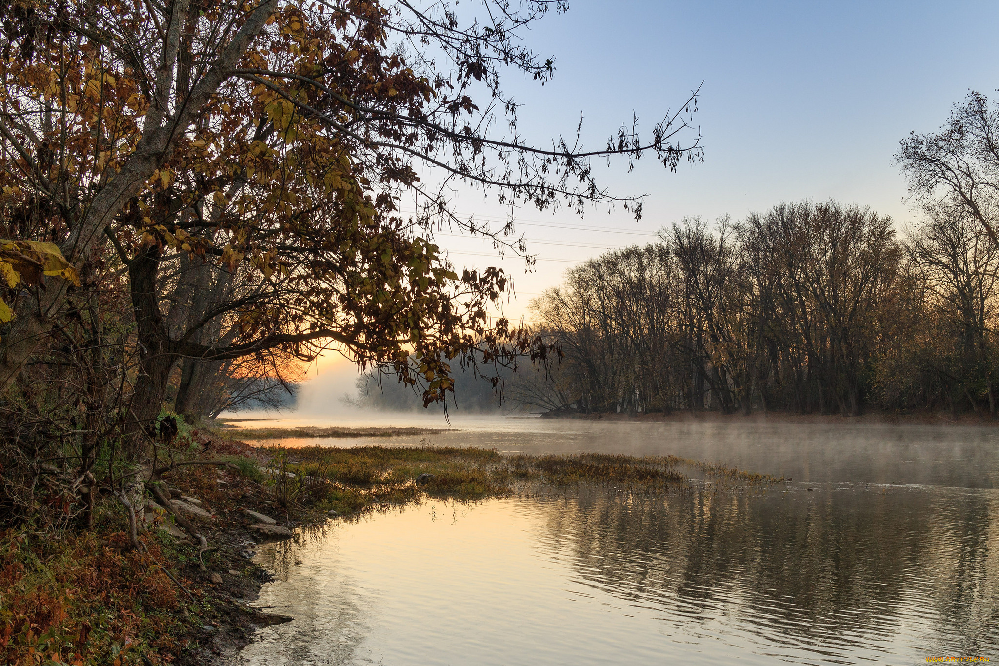природа, реки, озера, простор