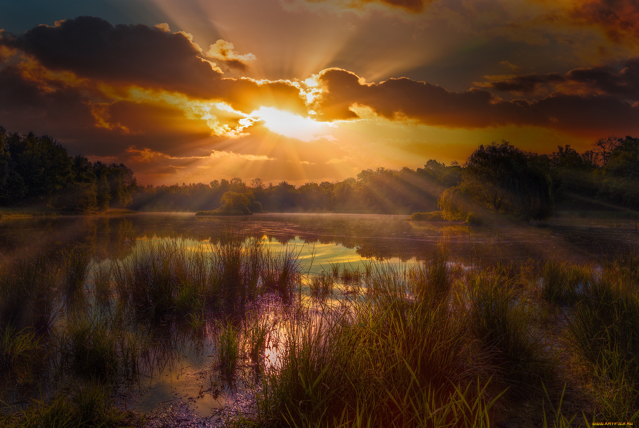 природа, восходы, закаты, рассвет