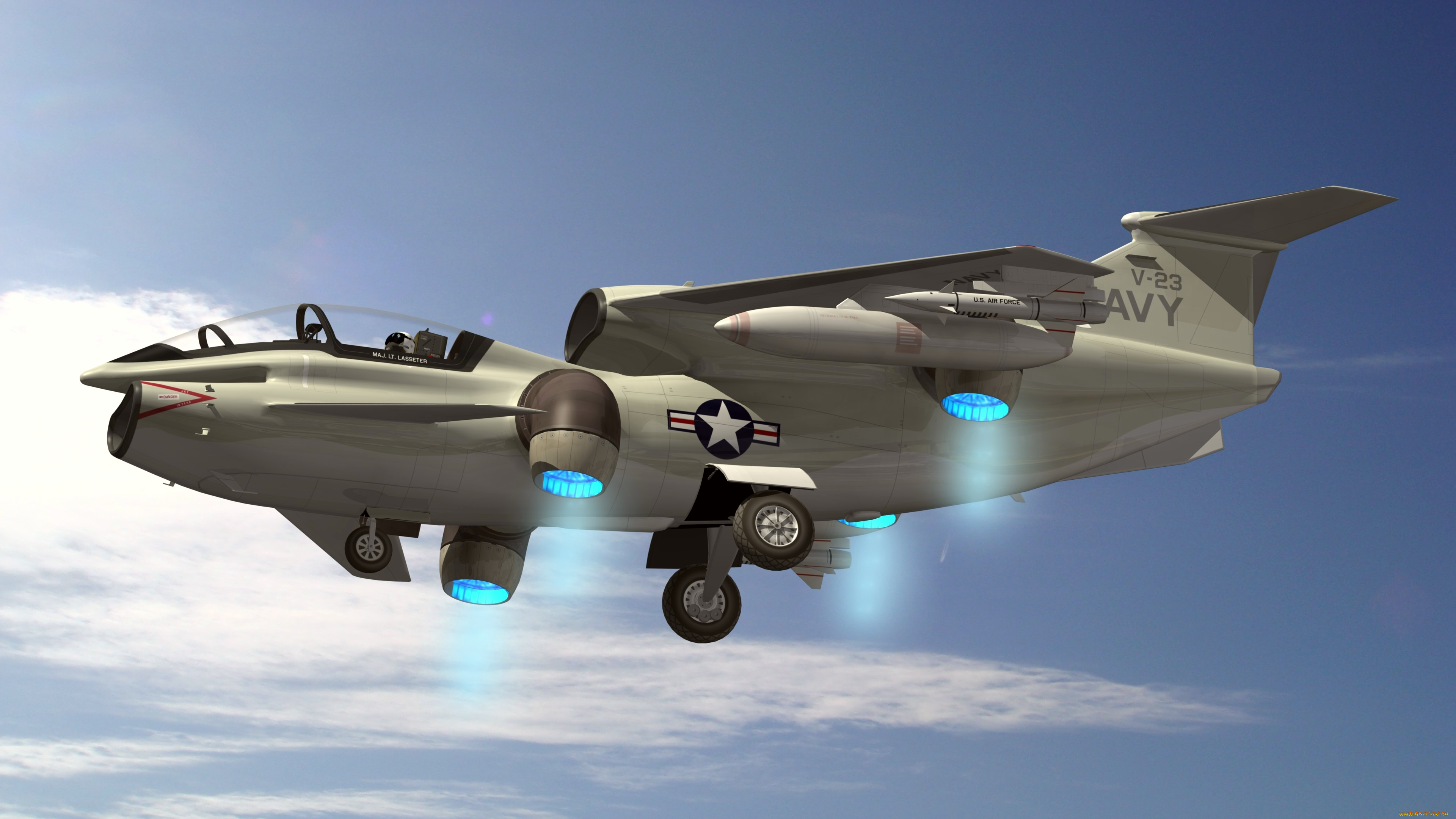 авиация, 3д, рисованые, v-graphic, полет, самолет