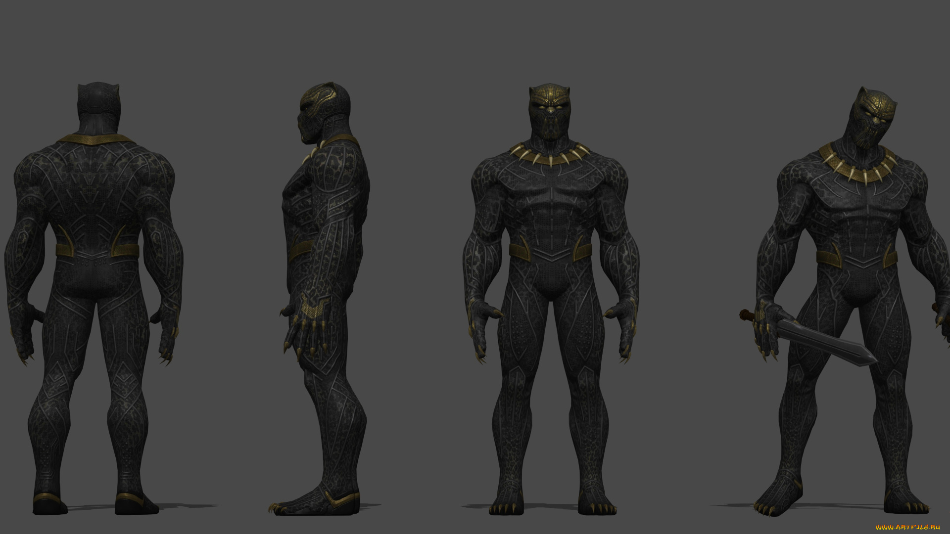 3д, графика, существа, , creatures, killmonger, существо