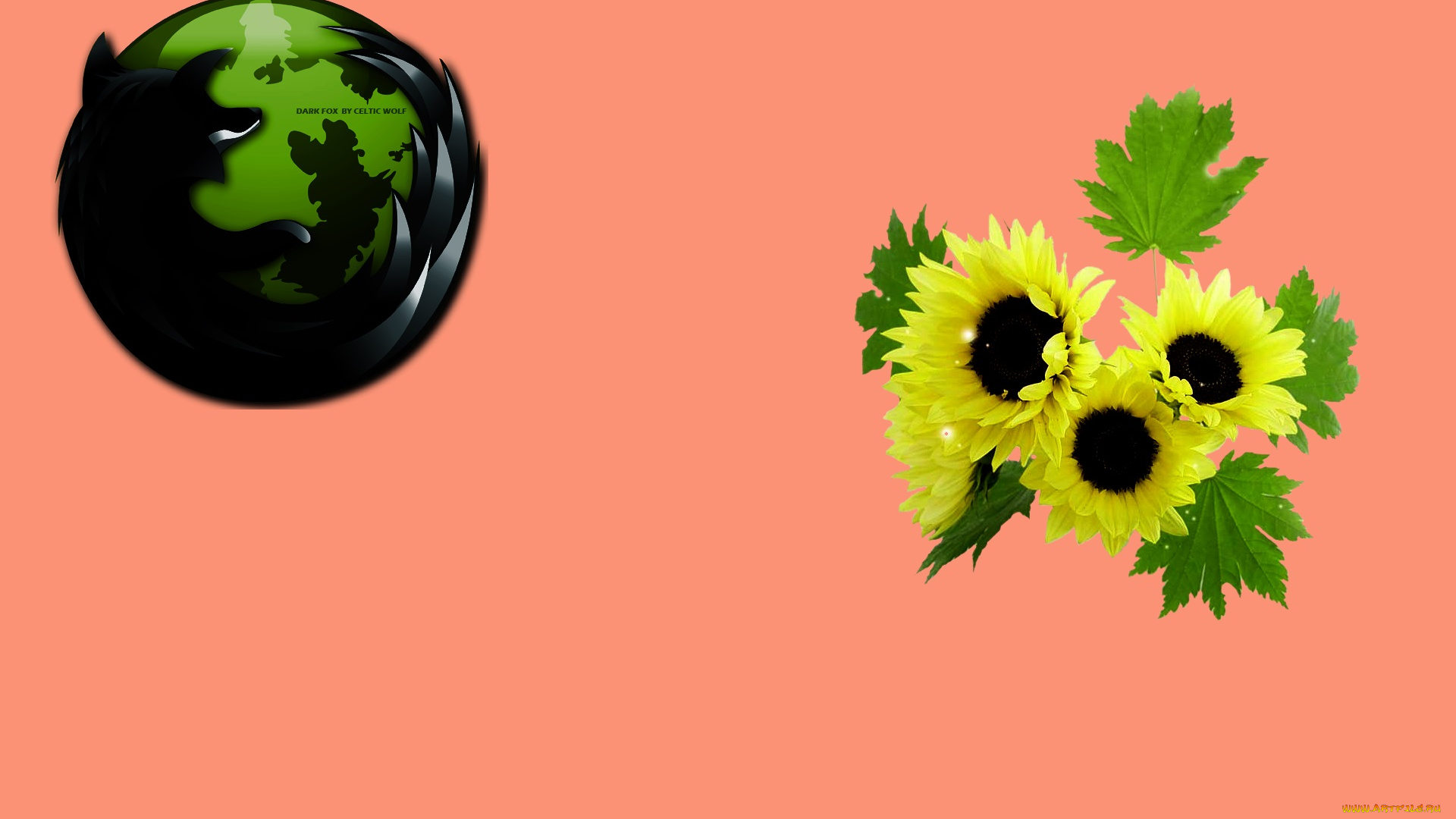 компьютеры, mozilla, firefox, фон, логотип