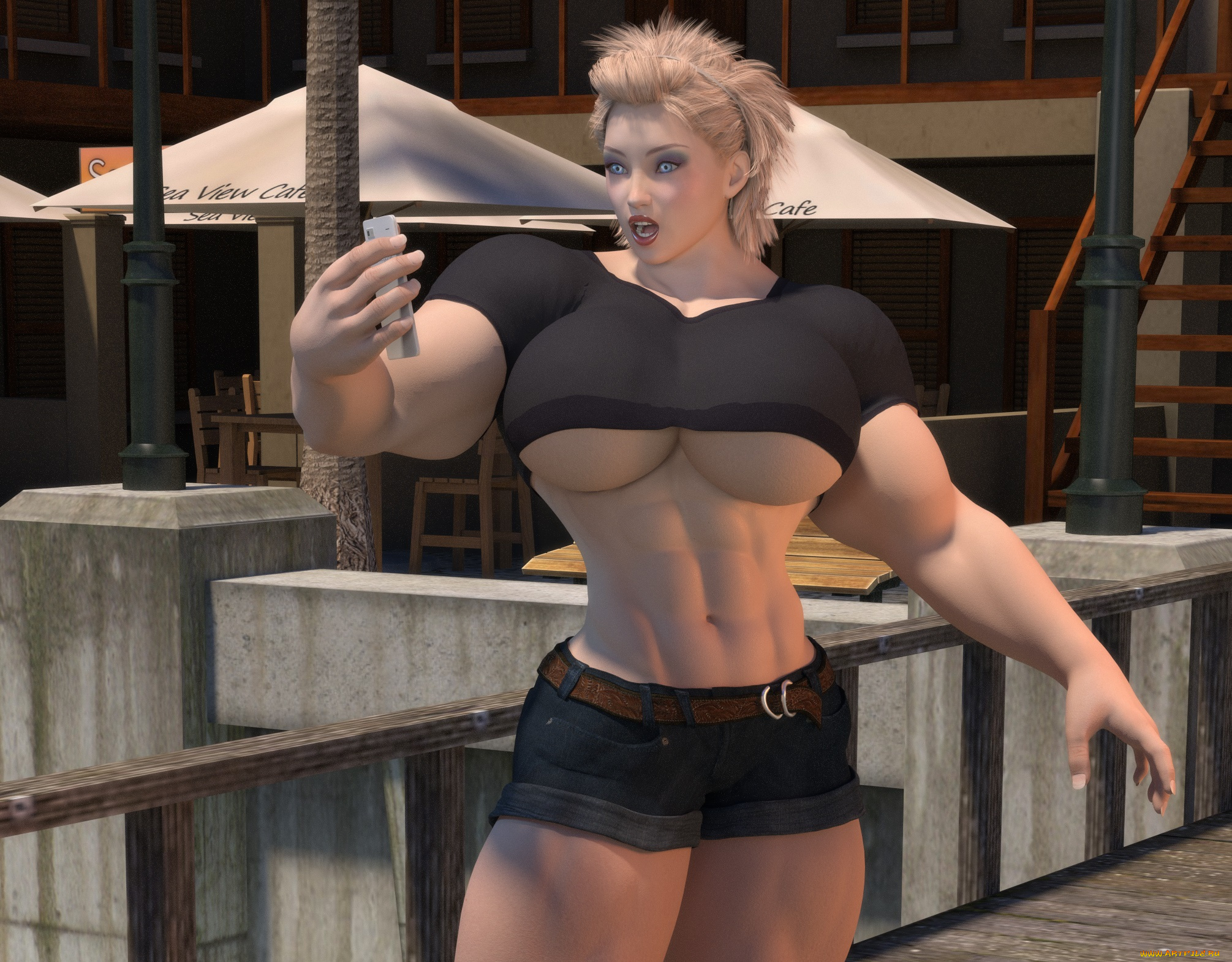 3д, графика, люди, , people, взгляд, девушка, фон