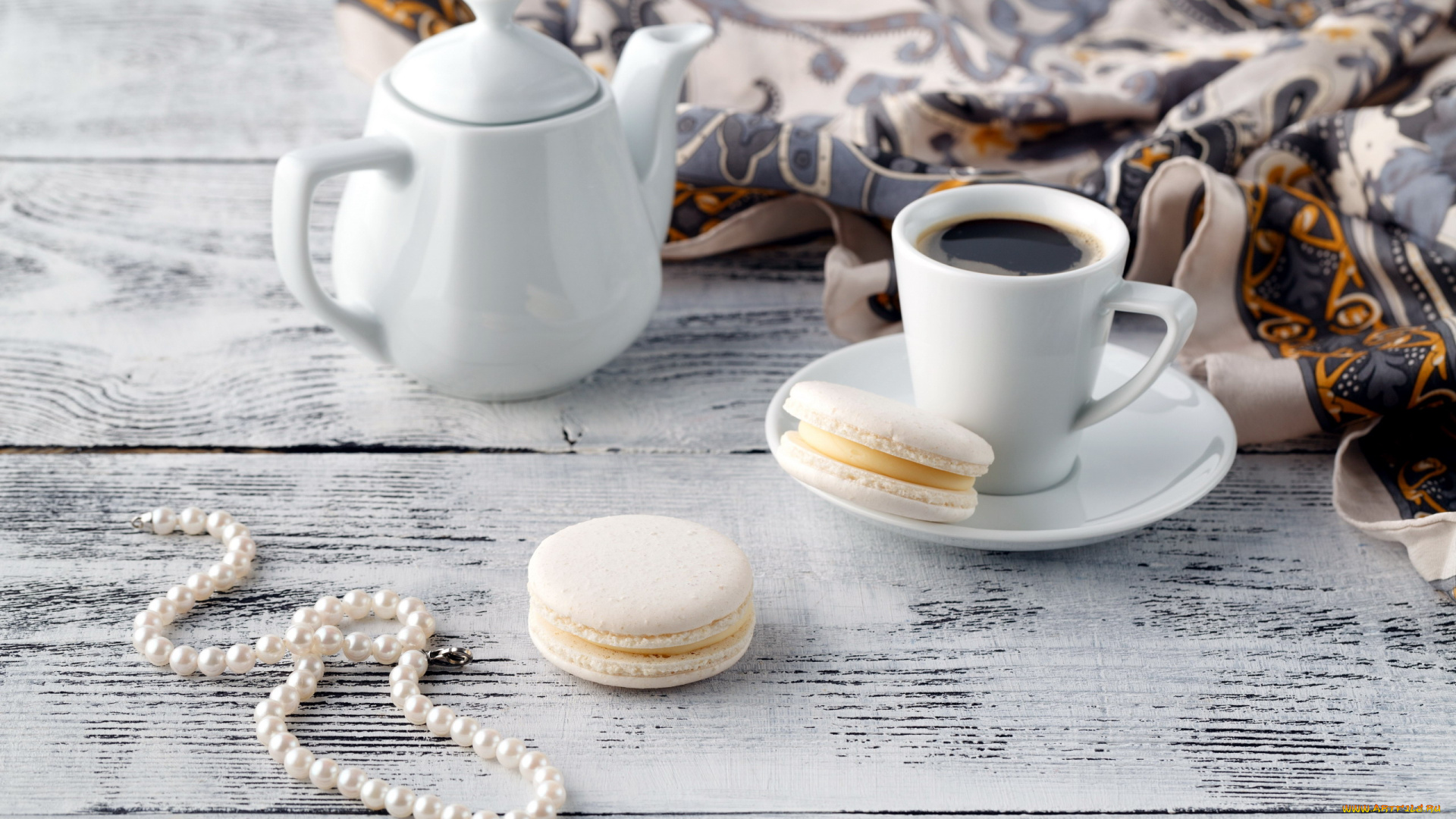 еда, макаруны, лакомство, печенье