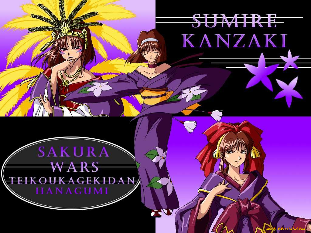 аниме, sakura, wars