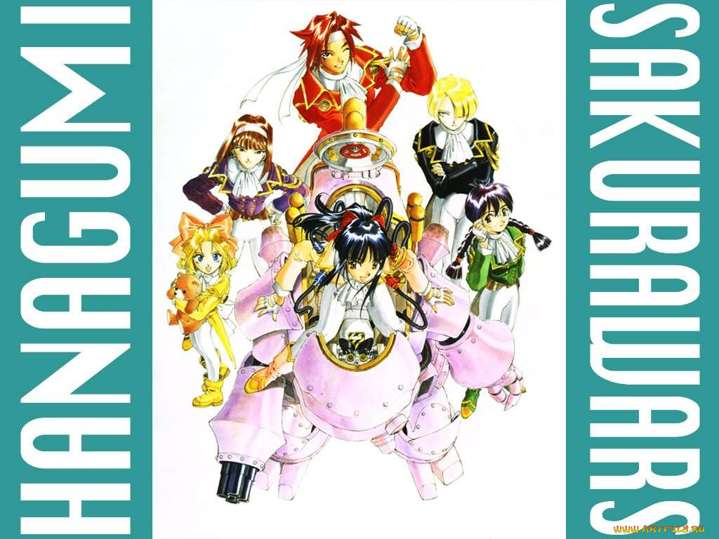 аниме, sakura, wars