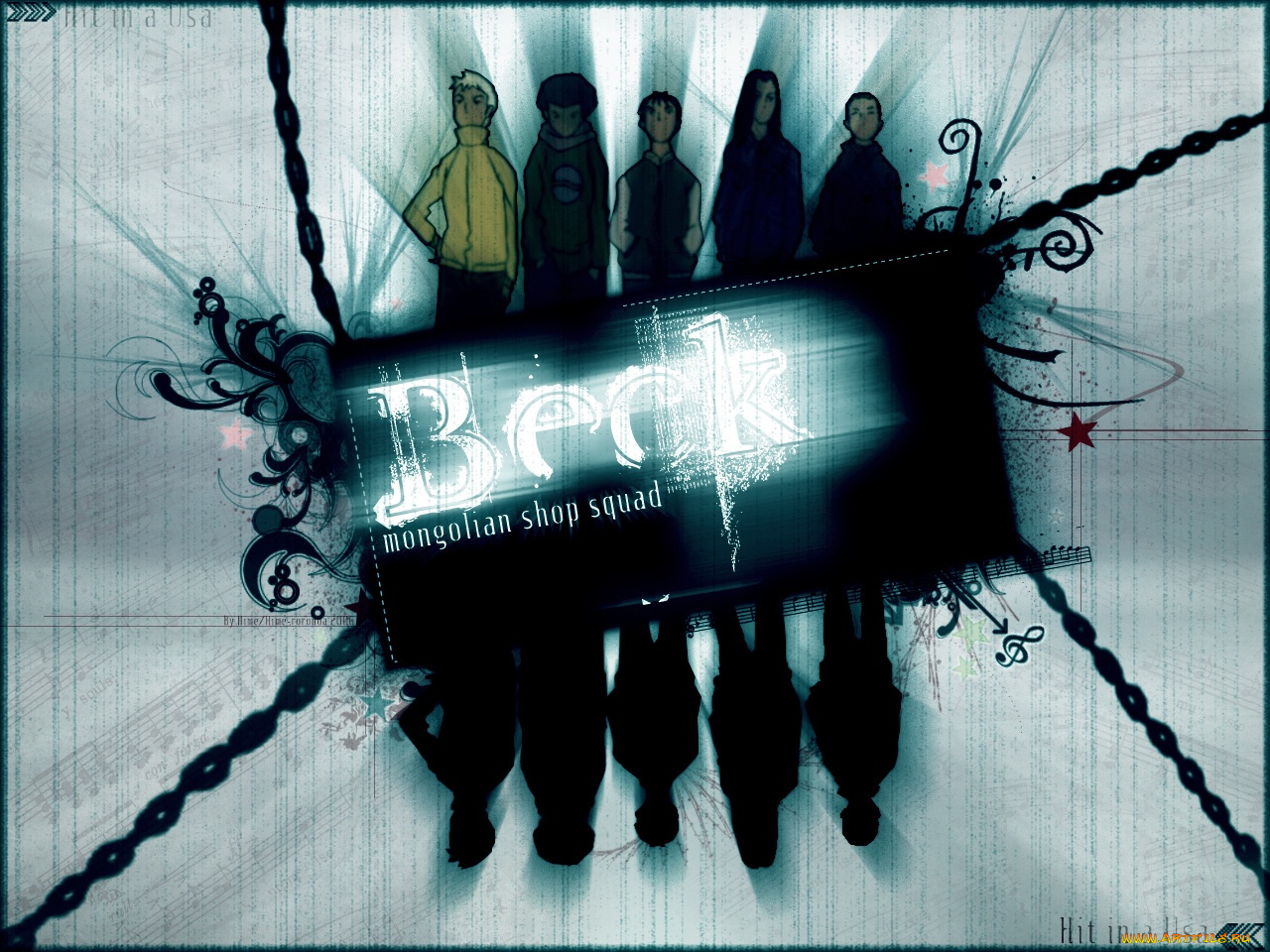 аниме, beck