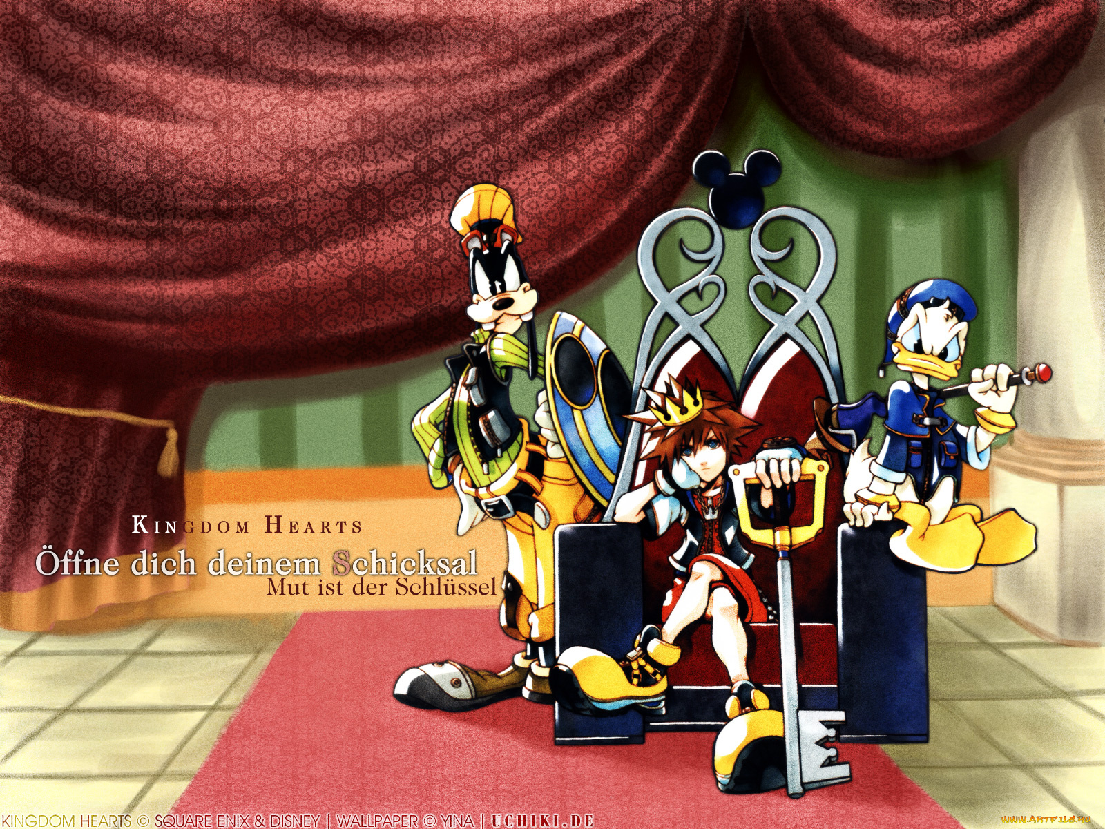 аниме, kingdom, hearts