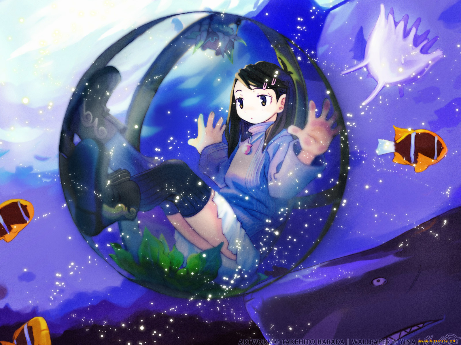 аниме, takehito, harada, artbook