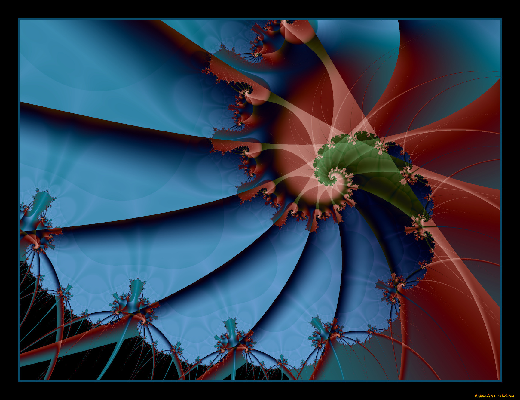 3д, графика, fractal, фракталы, фрактал