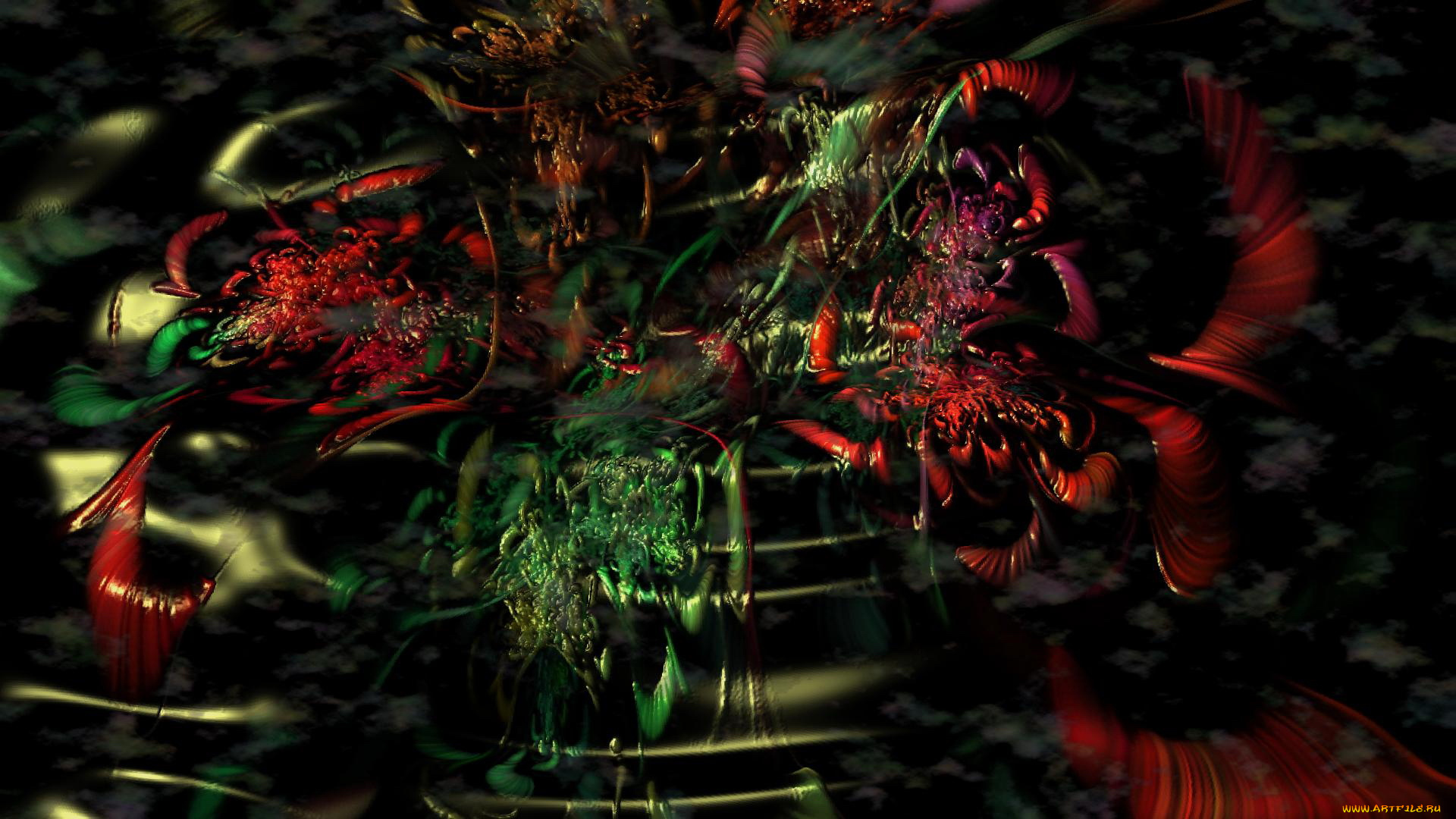 3д, графика, abstract, абстракции, абстракция