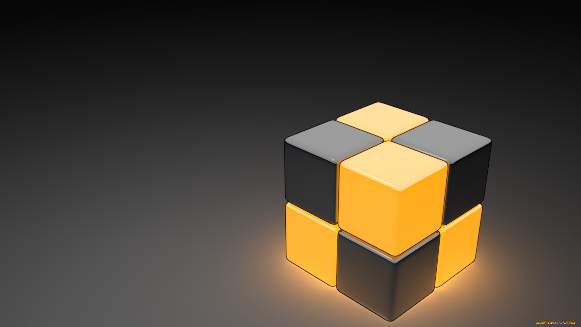 3д, графика, modeling, моделирование, кубик