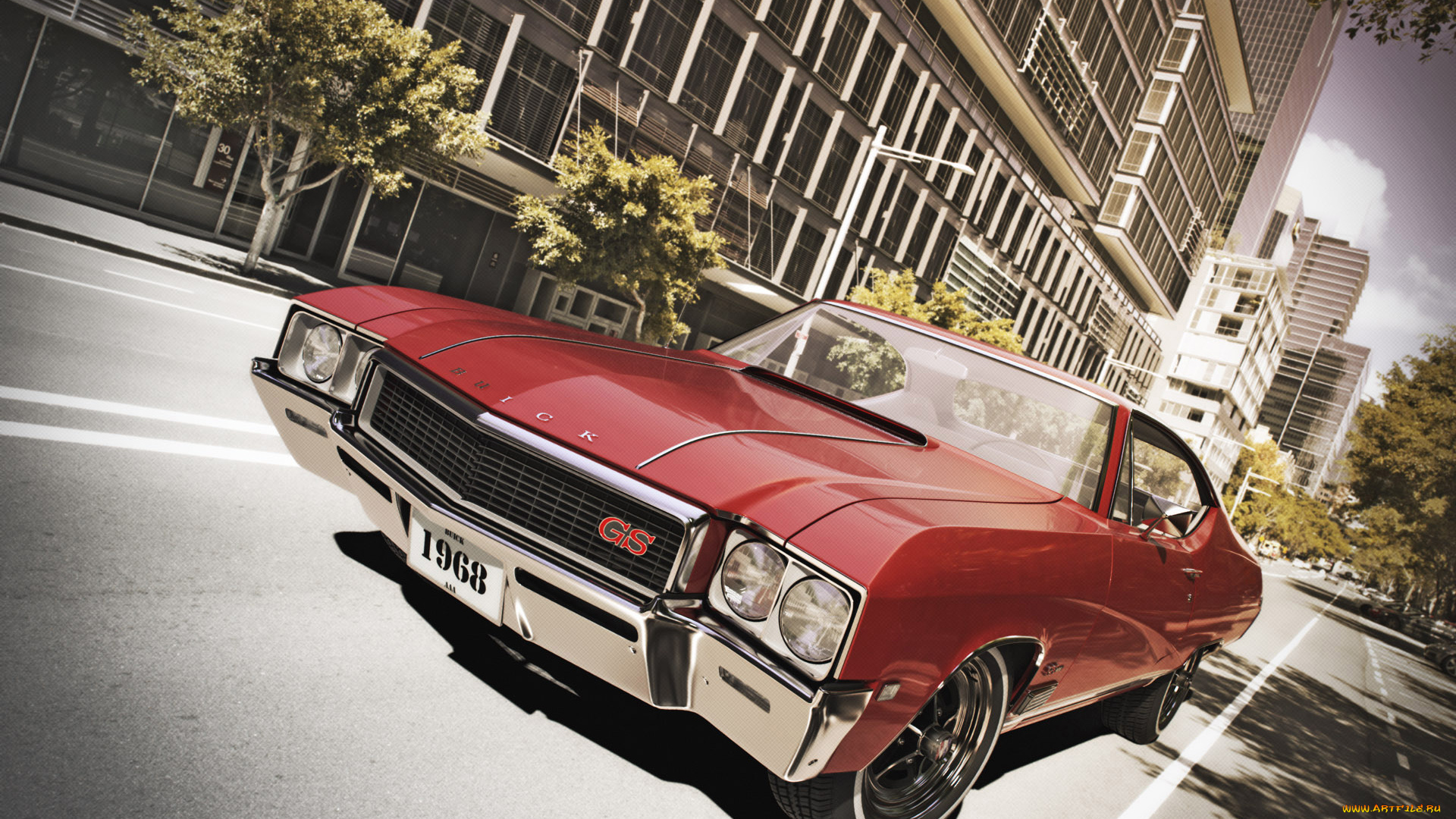 автомобили, 3д, buick