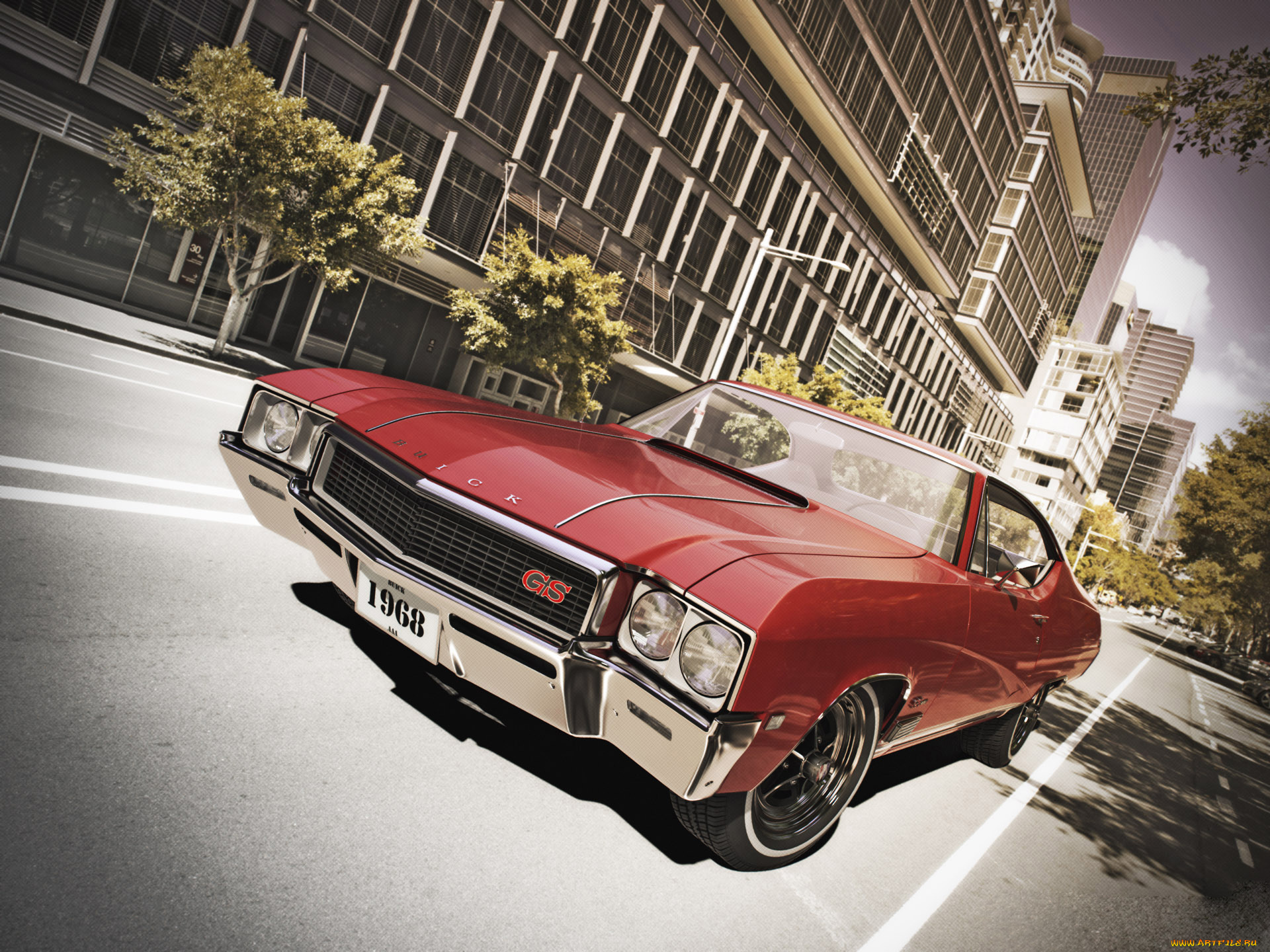 автомобили, 3д, buick