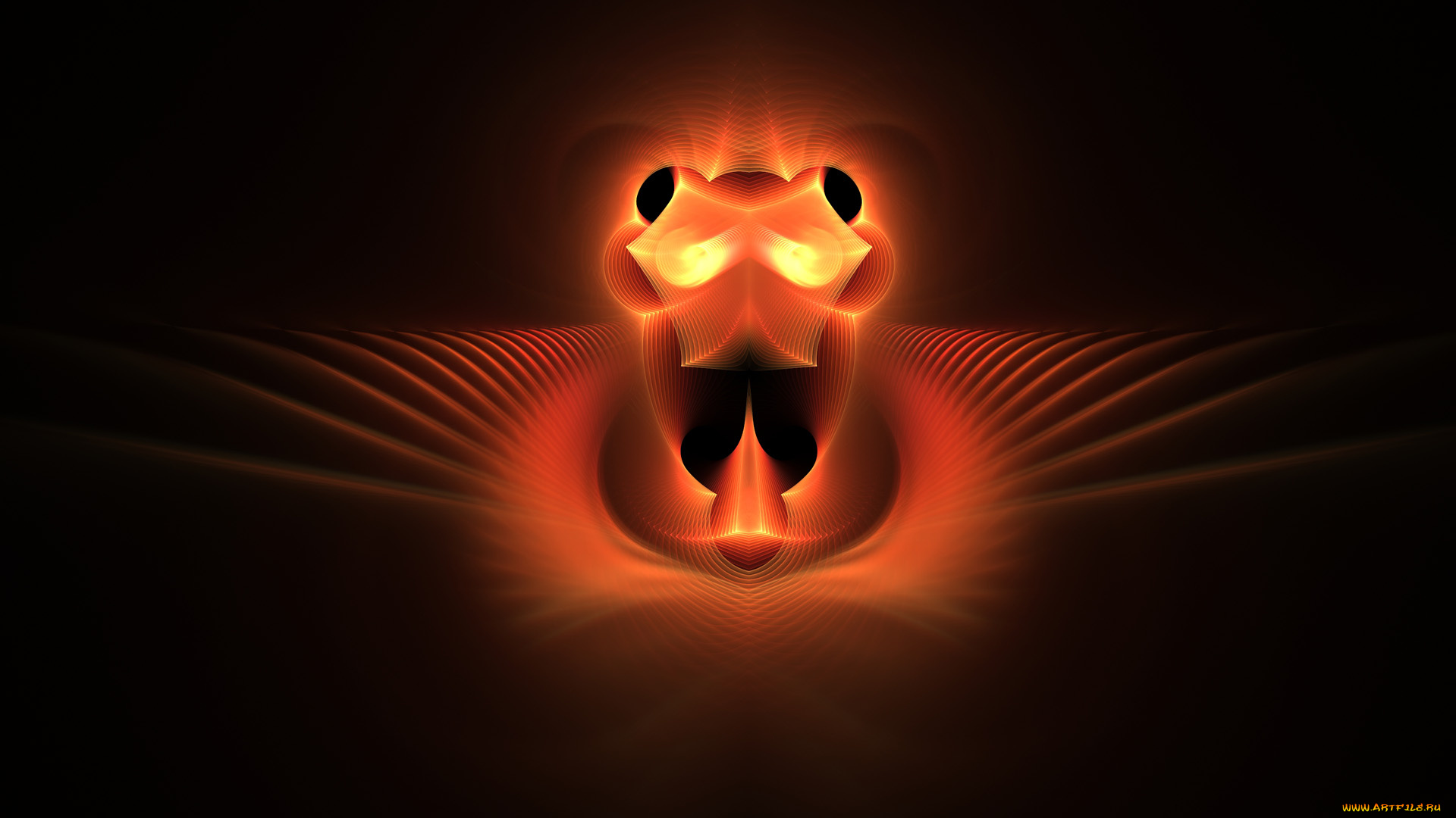 3д, графика, абстракция, , abstract, узор, фон, цвета, змея