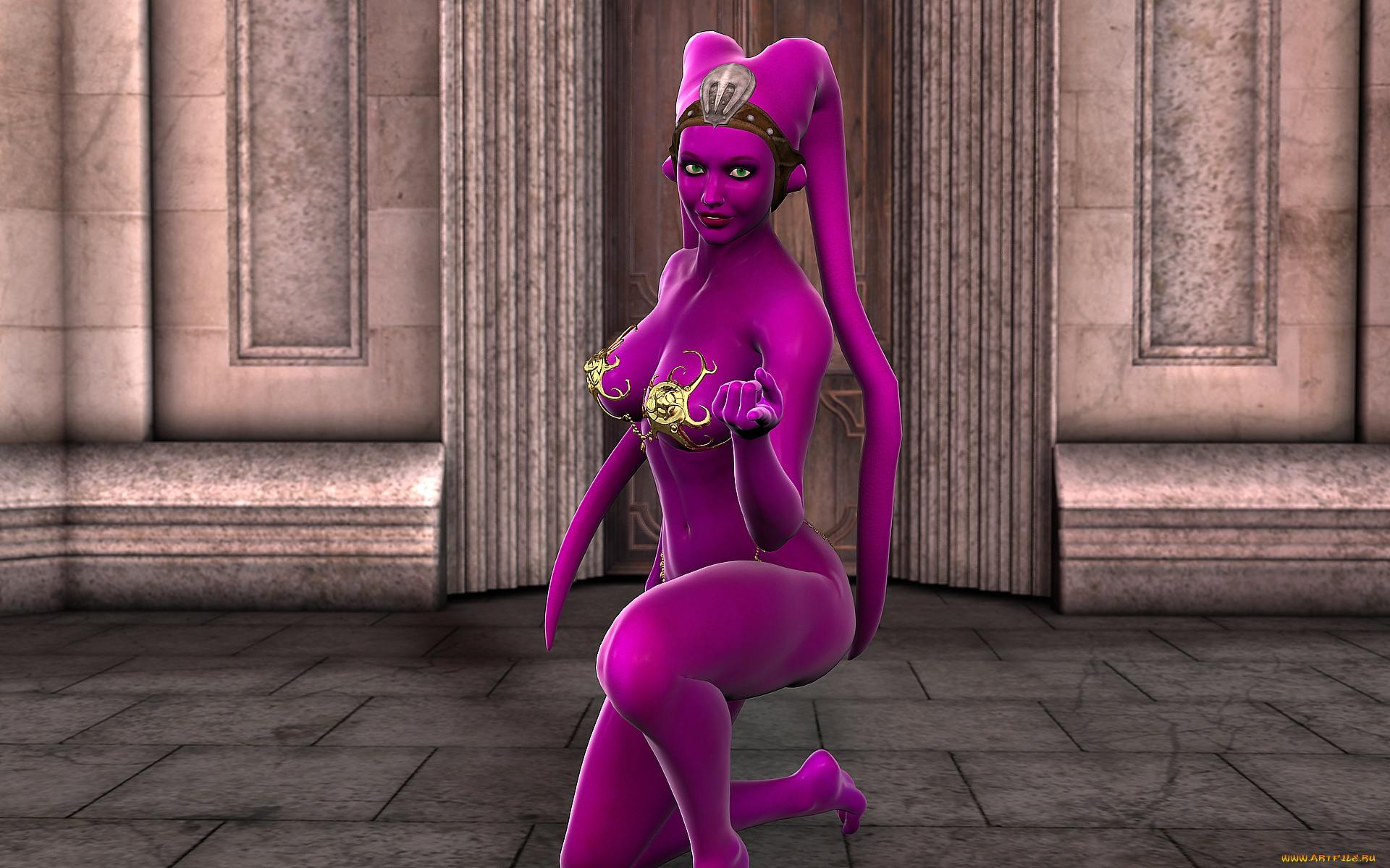 3д, графика, существа, , creatures, халк