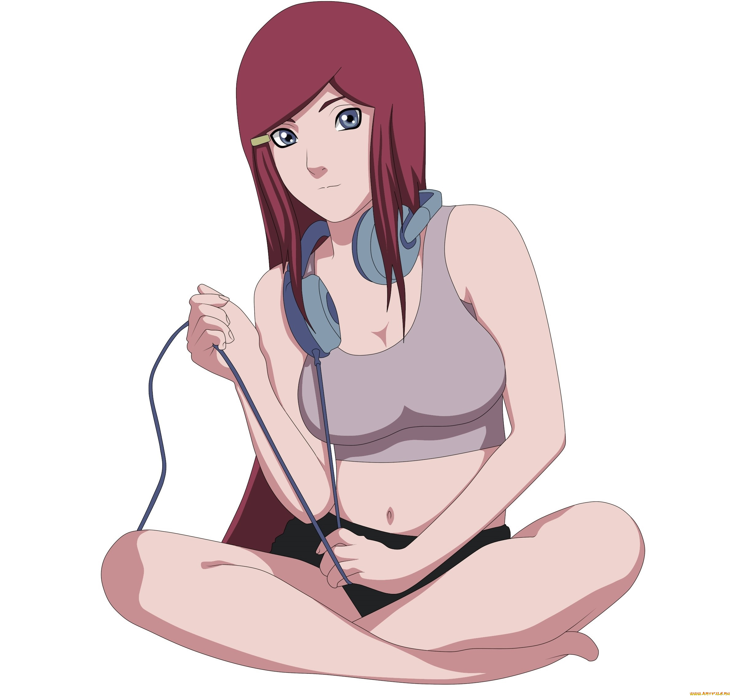 векторная, графика, девушки, девушка, взгляд