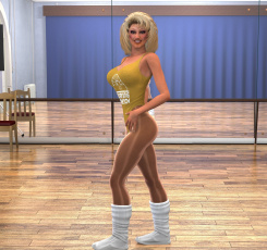 обоя 3д графика, люди , people, девушка, взгляд