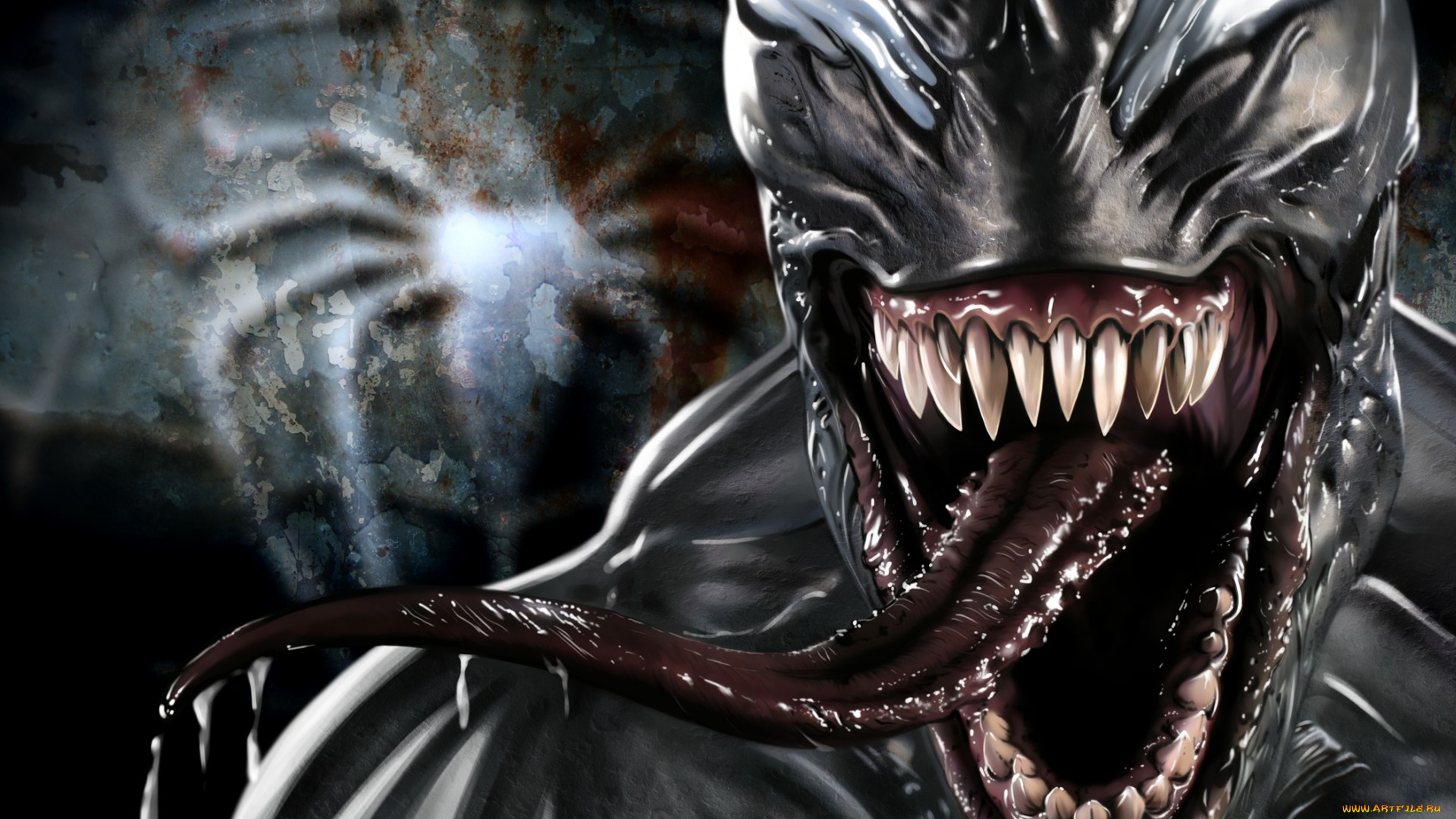 фэнтези, существа, eddie, brock, marvel, comics, symbiote, venom