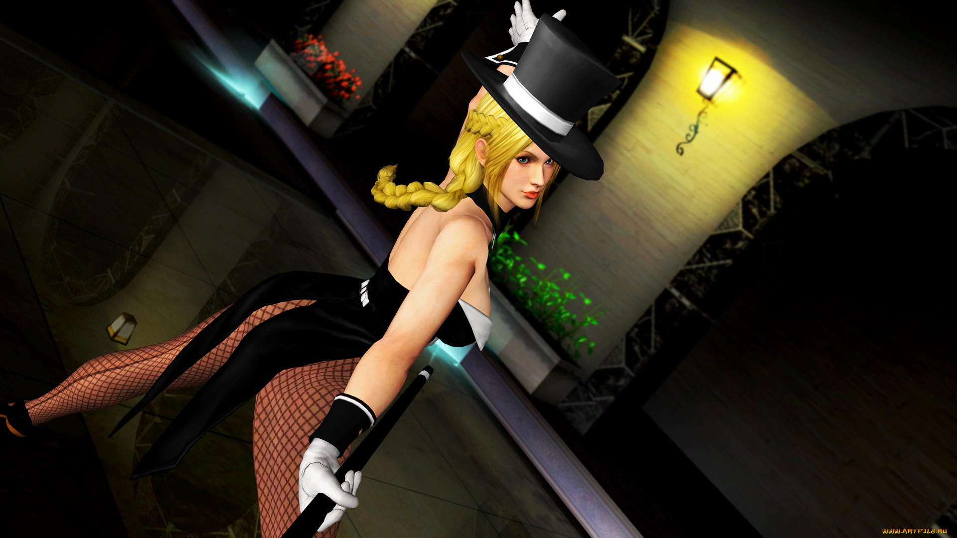 3д, графика, аниме, , anime, девушка, взгляд, фон