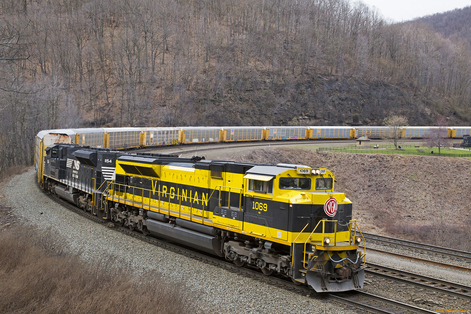 техника, поезда, состав, локомотив, рельсы