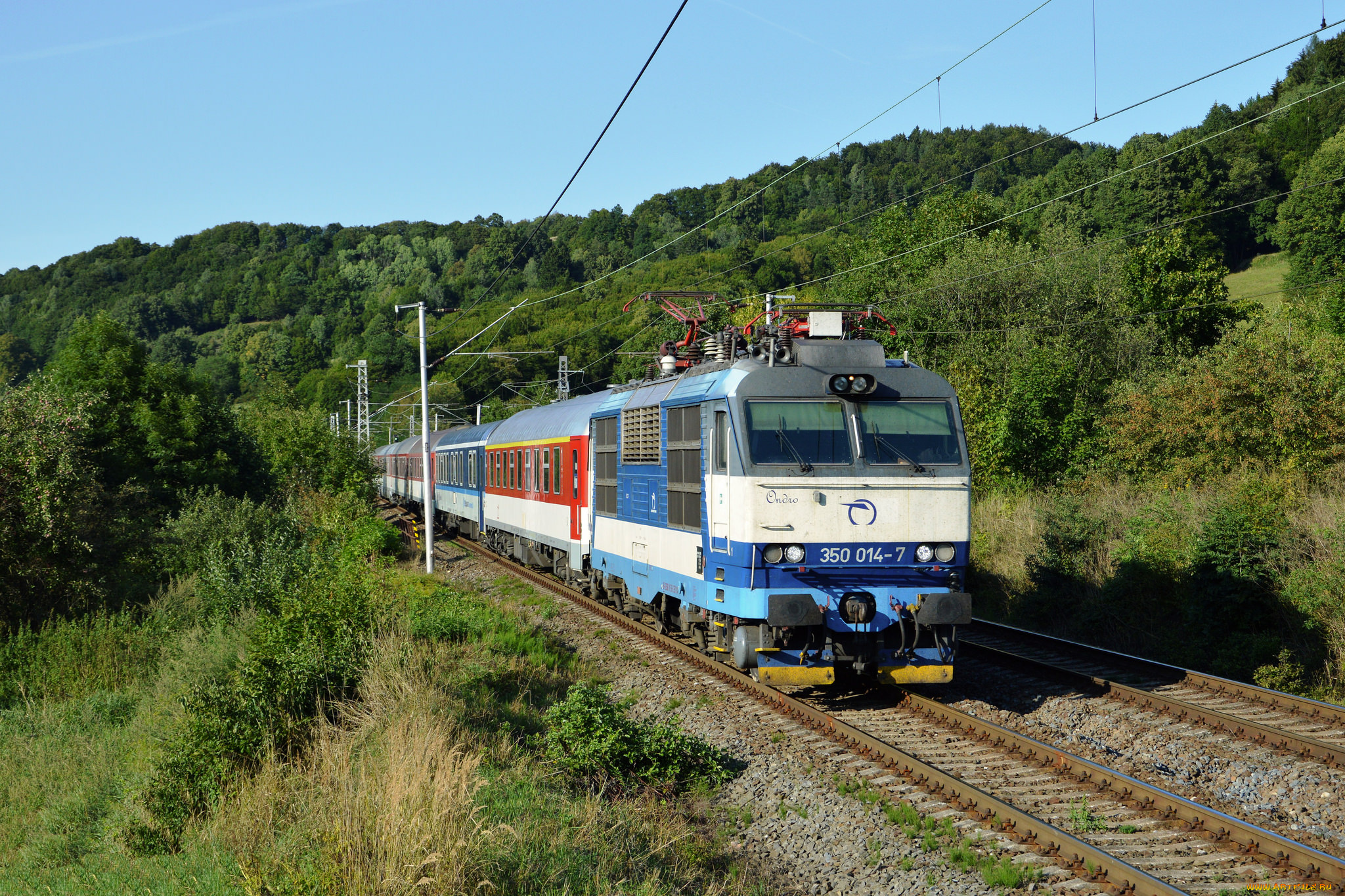 техника, поезда, рельсы, локомотив, состав