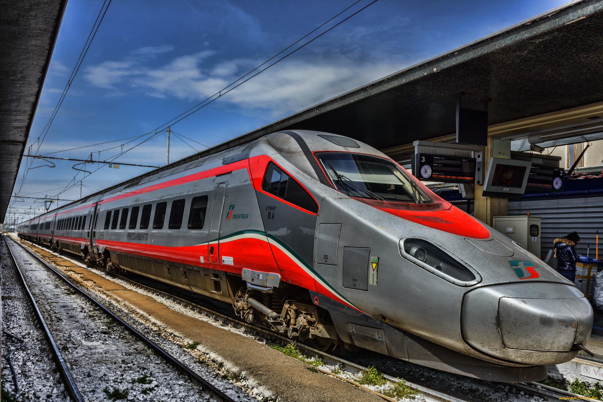 техника, поезда, рельсы, состав, локомотив