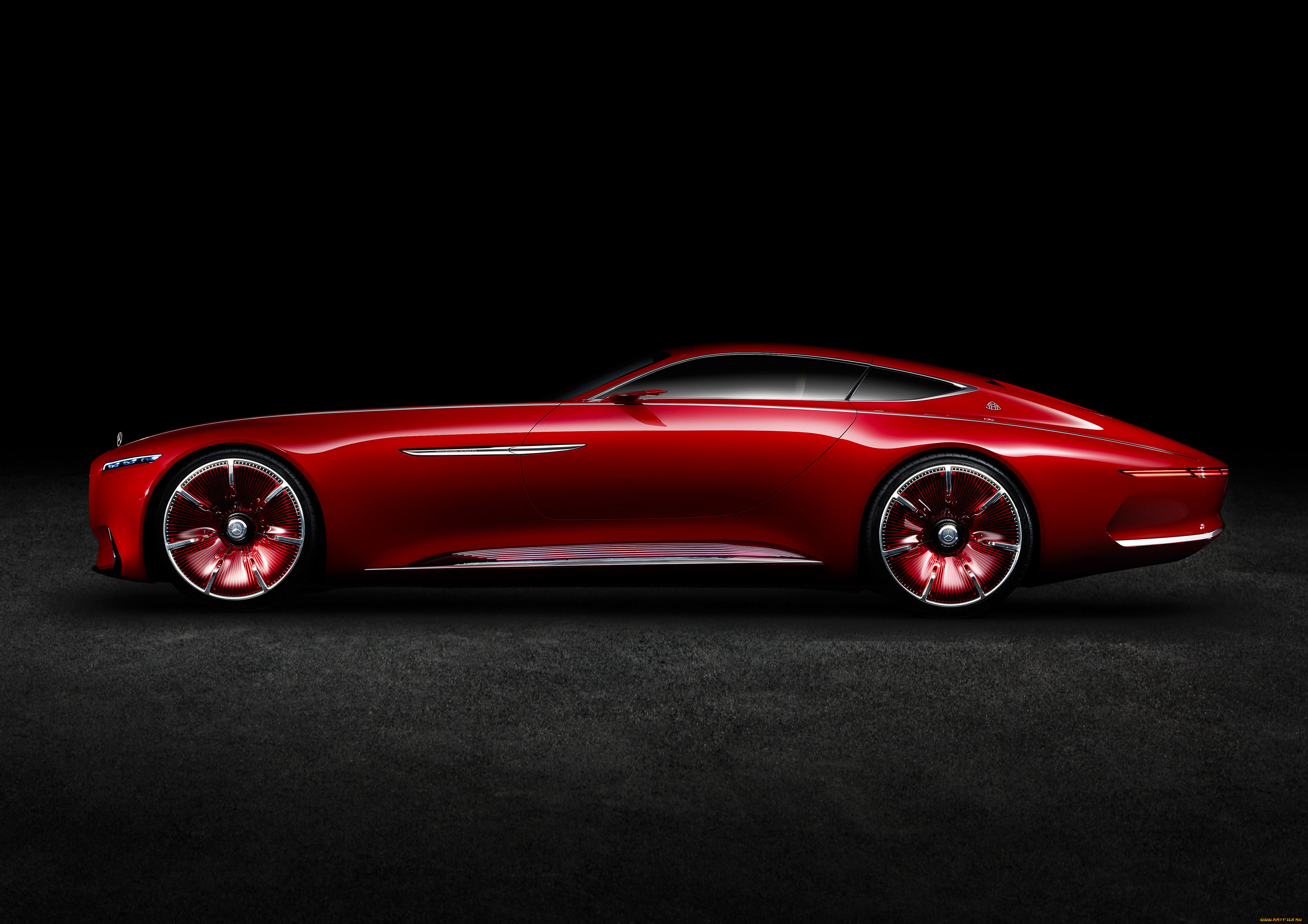 автомобили, mercedes-benz, mercedes-maybach, 6, vision, 2016г