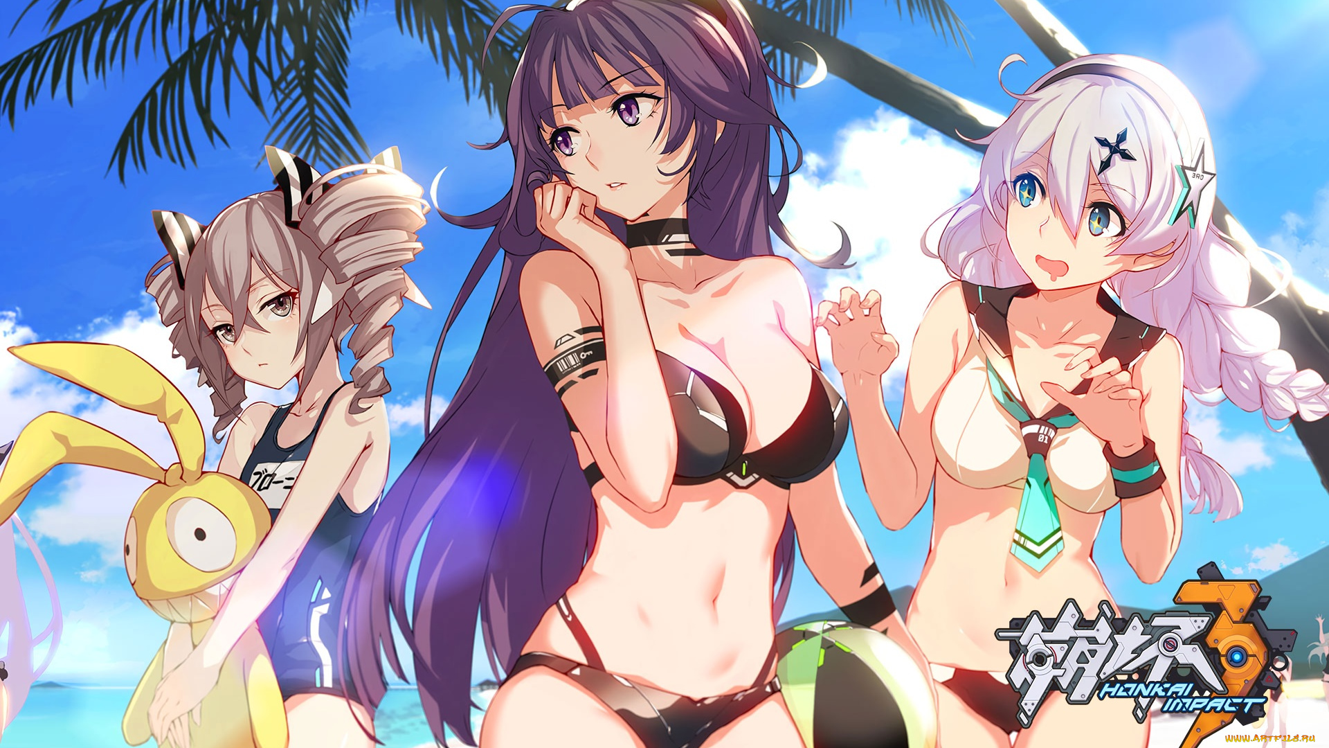 аниме, benghuai, xueyuan, benghuai, xueyuan