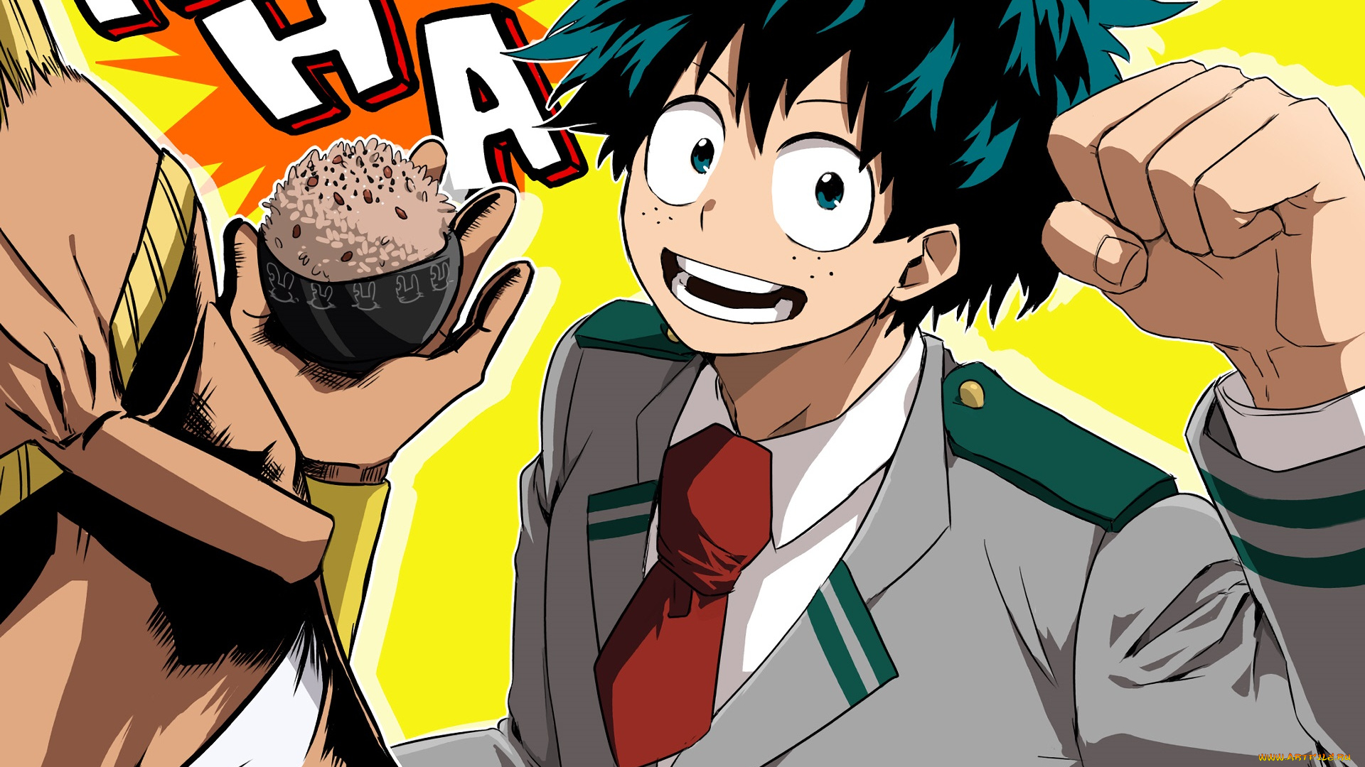 аниме, boku, no, hero, academia, моя, геройская, академия