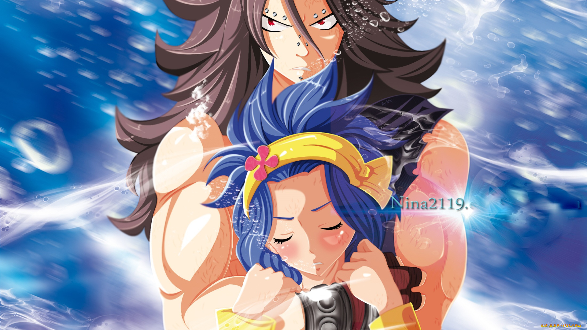 аниме, fairy, tail, хвост, феи