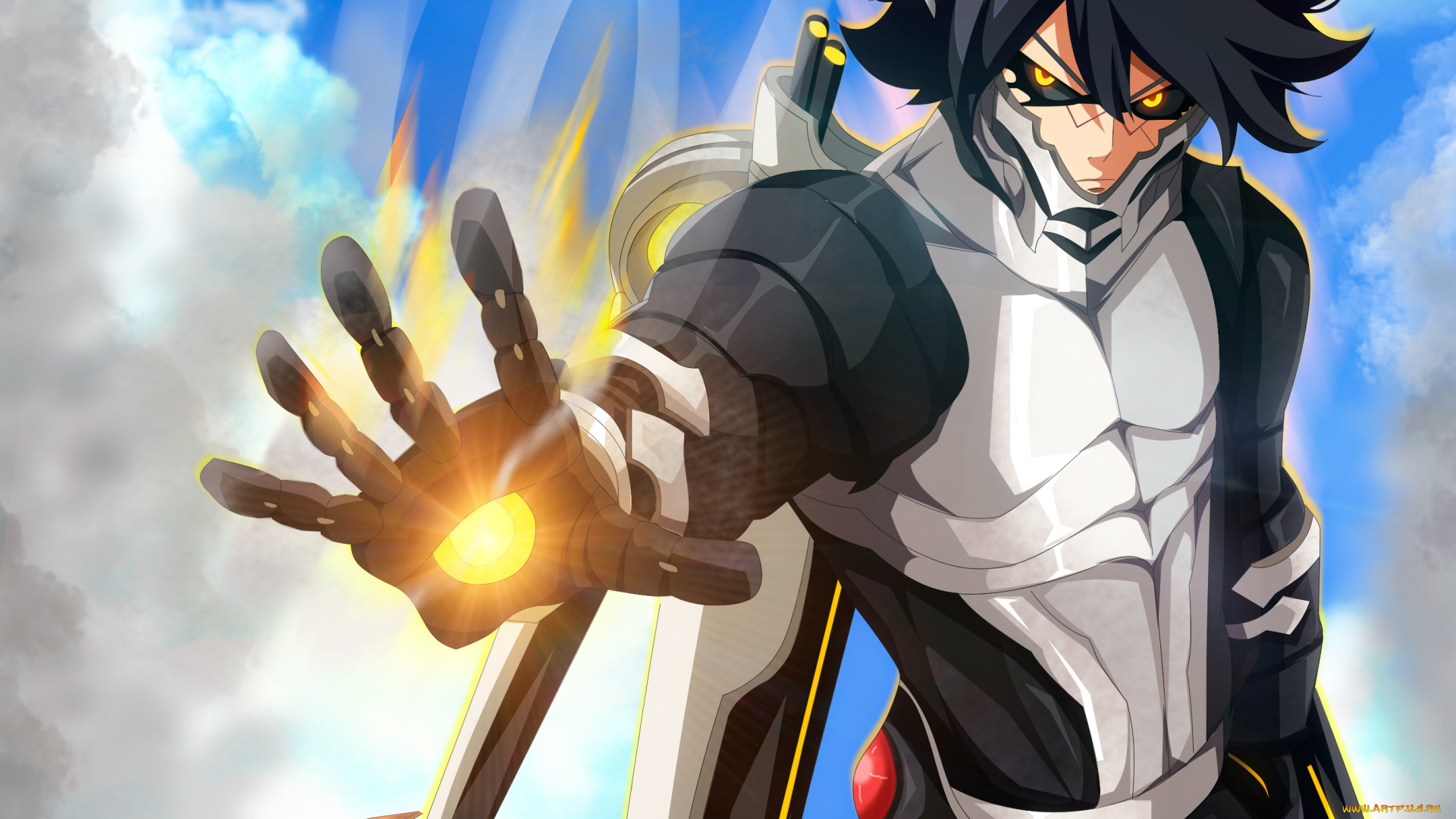 аниме, fairy, tail, хвост, феи