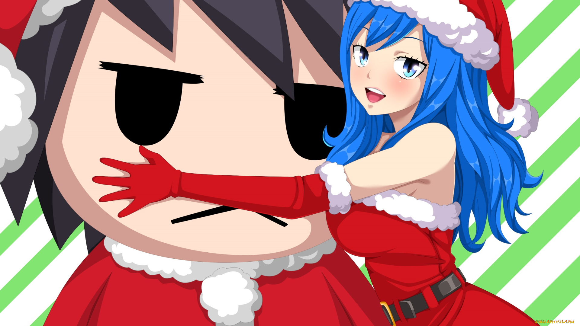 аниме, fairy, tail, хвост, феи