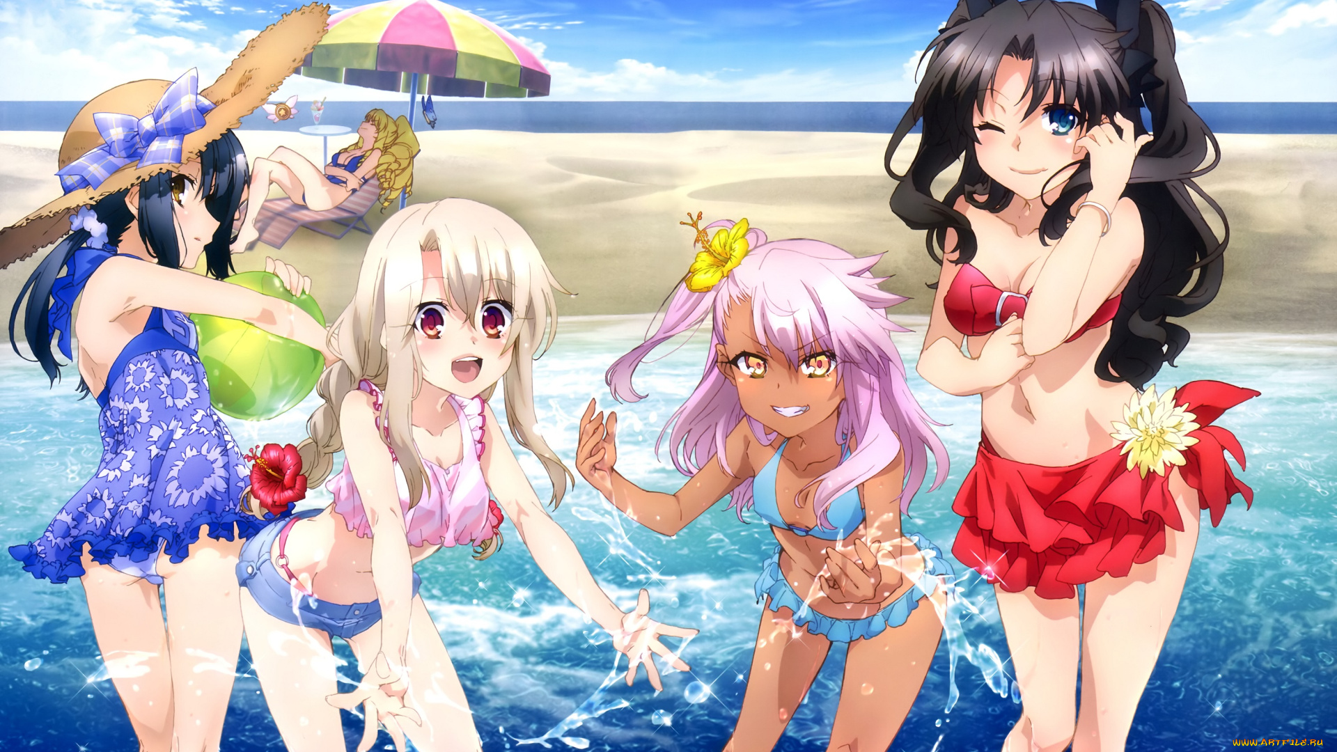 аниме, fate, stay, night, kaleid, liner, prisma, illya