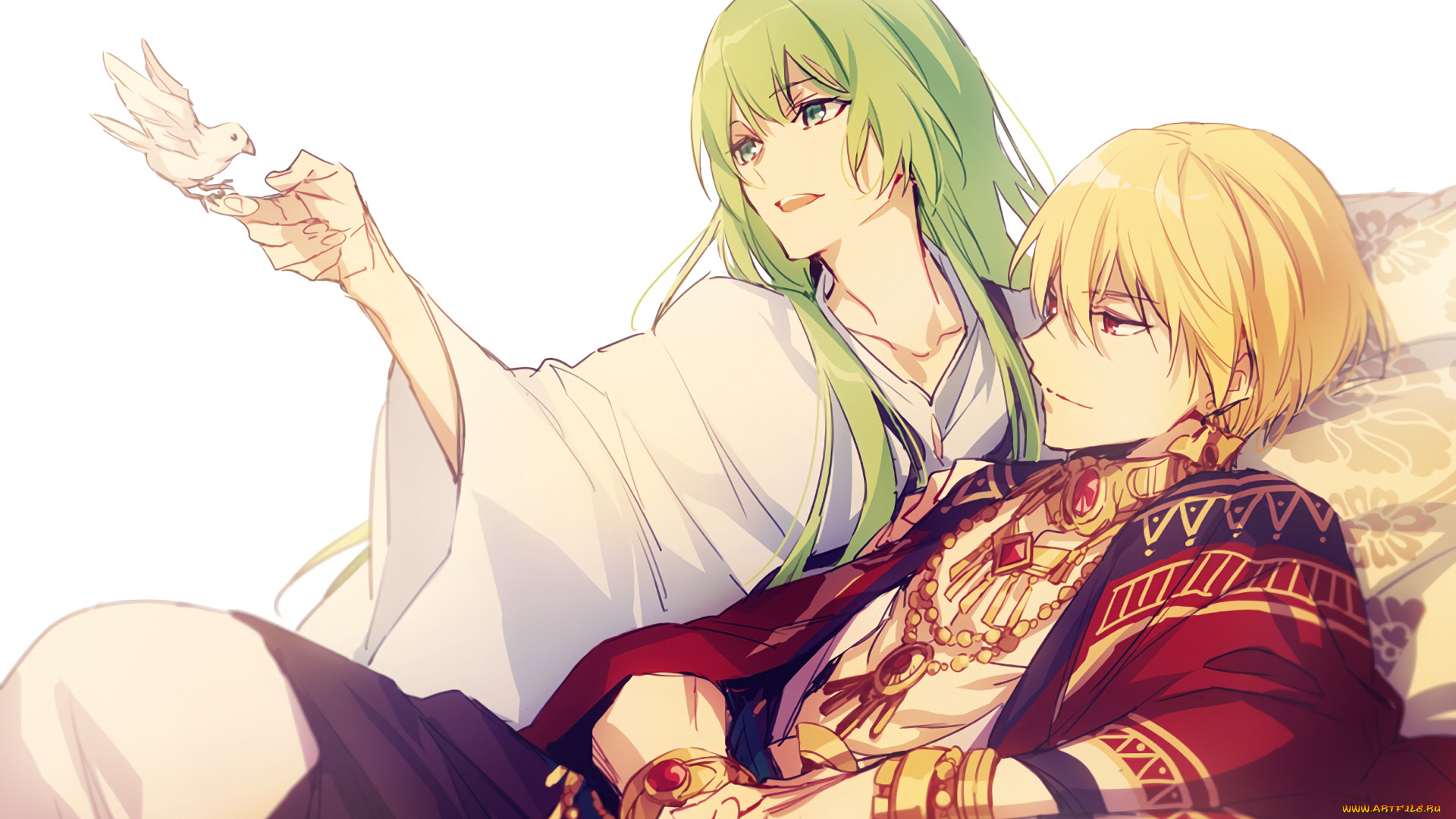 аниме, fate, stay, night, парни