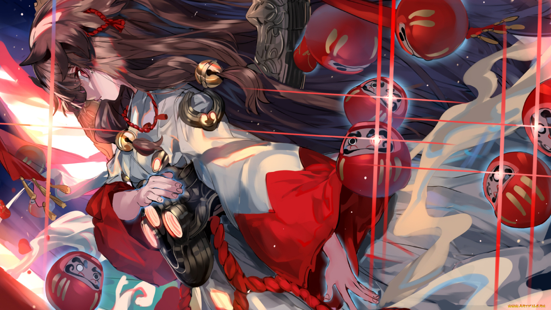 аниме, магия, , колдовство, , halloween, девушка