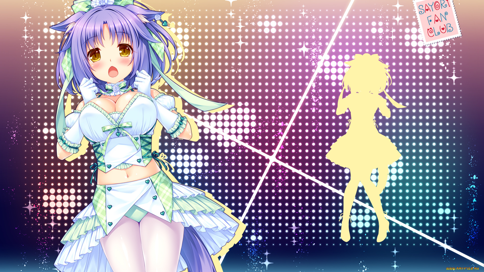 аниме, nekopara, cinnamon