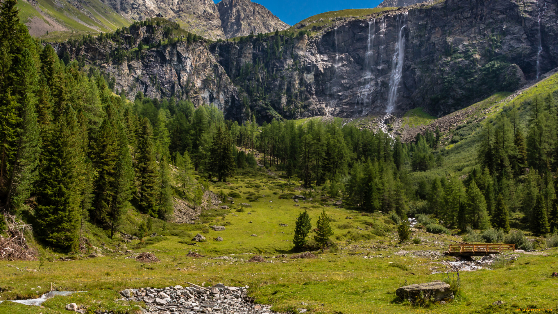 природа, горы, простор