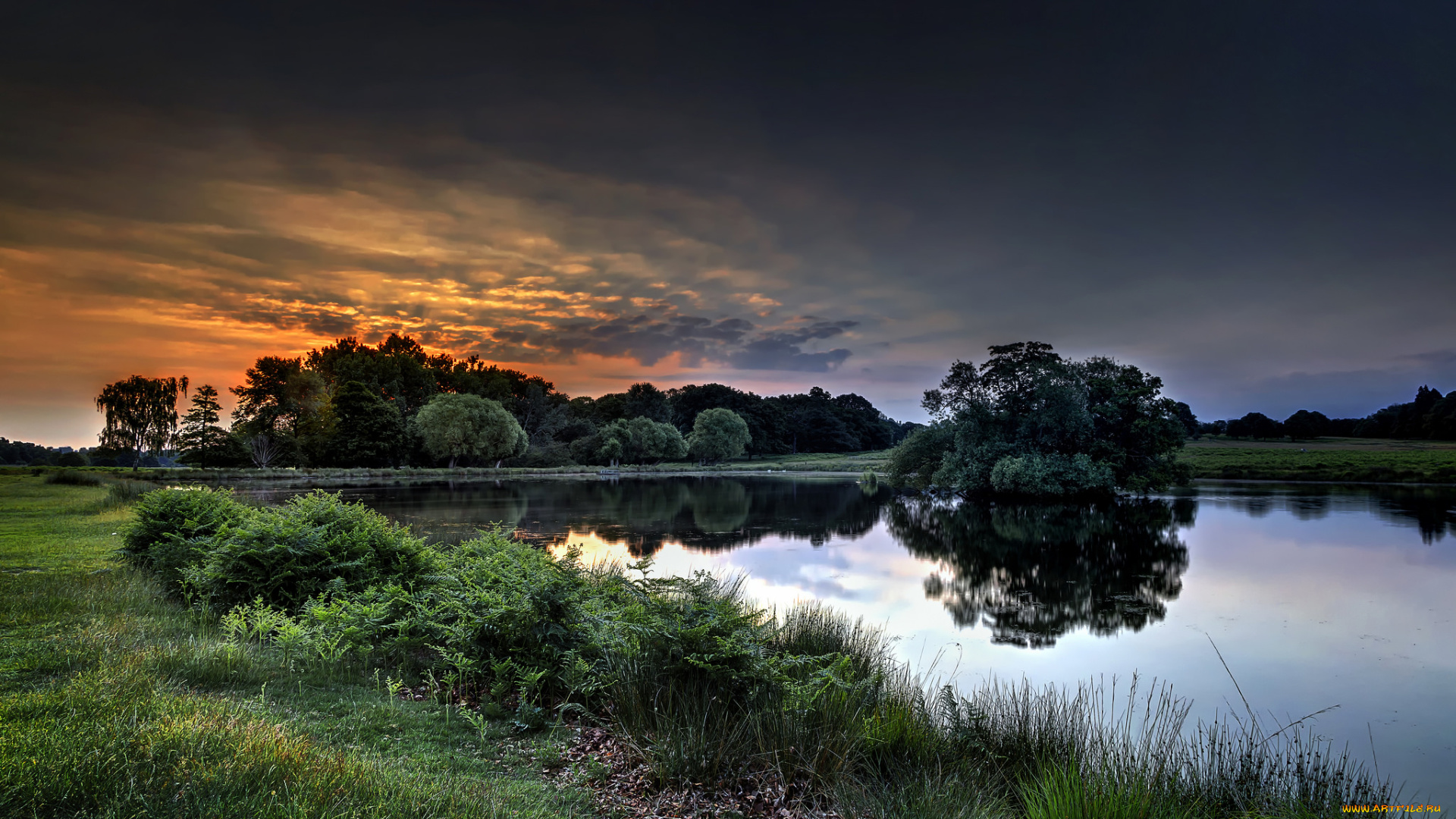 природа, реки, озера, простор