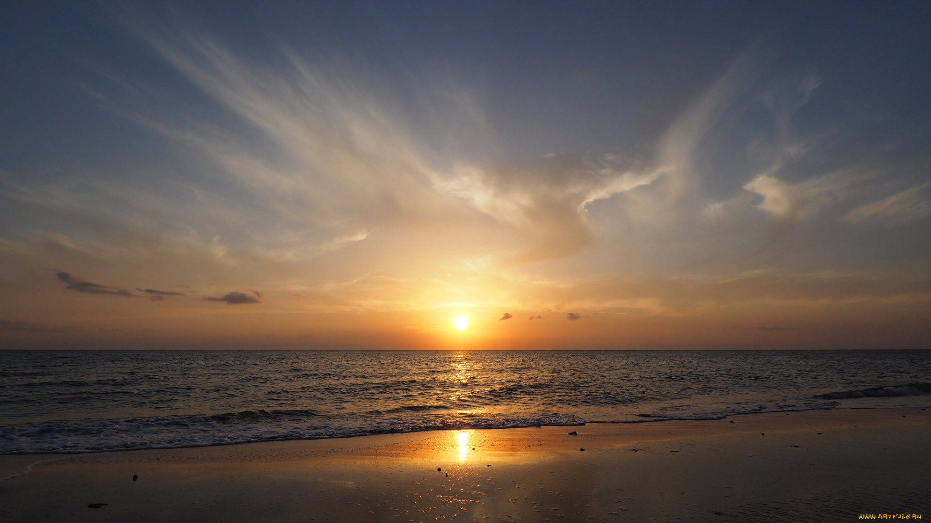 природа, восходы, закаты, простор