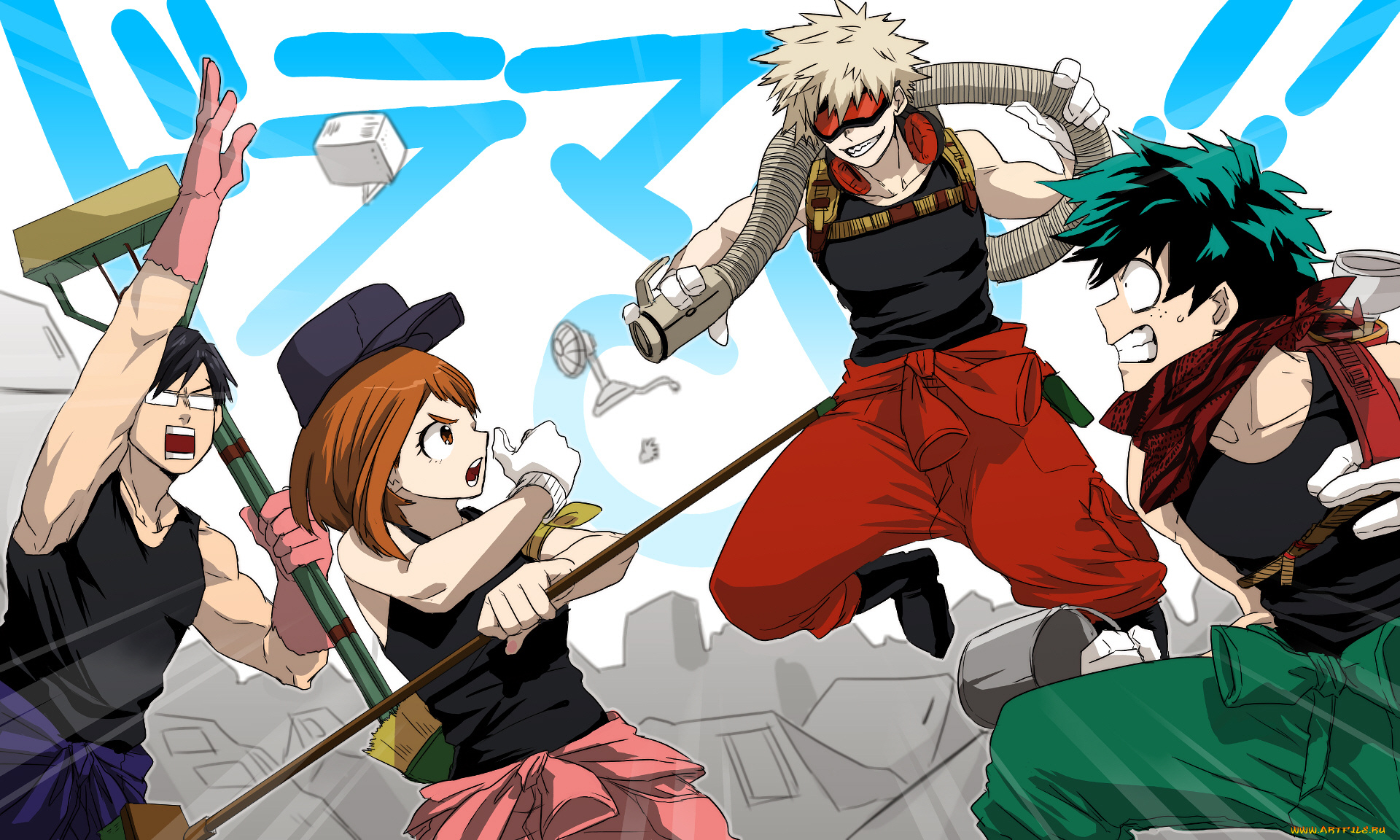 аниме, boku, no, hero, academia, моя, геройская, академия