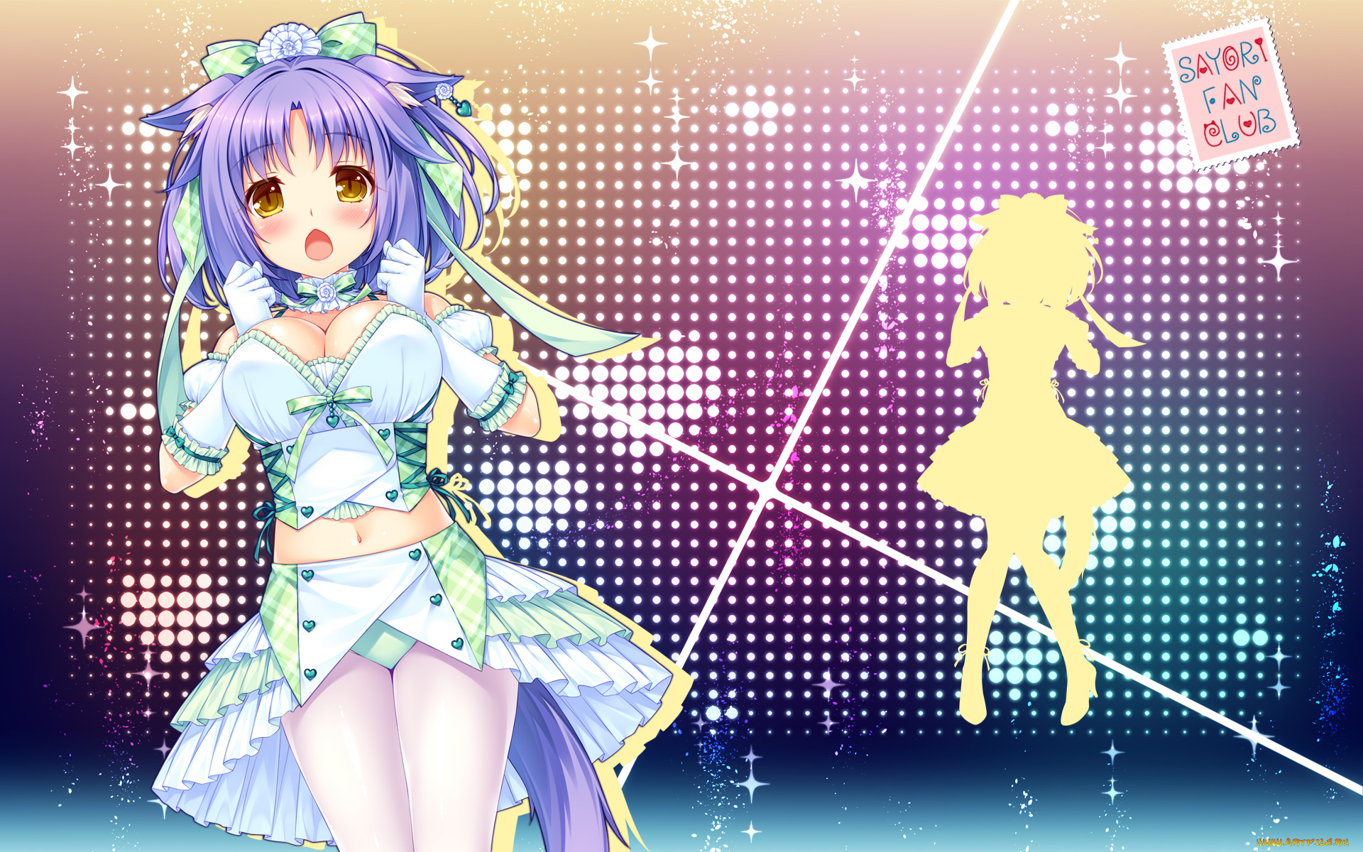 аниме, nekopara, cinnamon