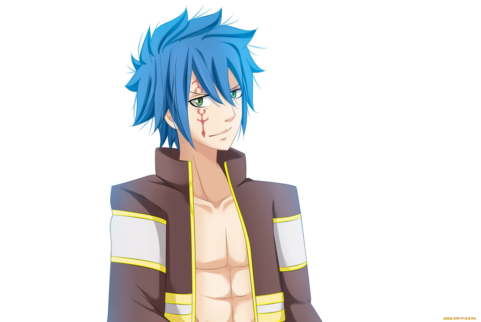 аниме, fairy, tail, хвост, феи