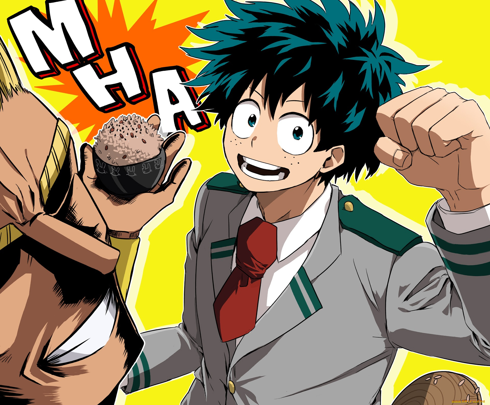 аниме, boku, no, hero, academia, моя, геройская, академия