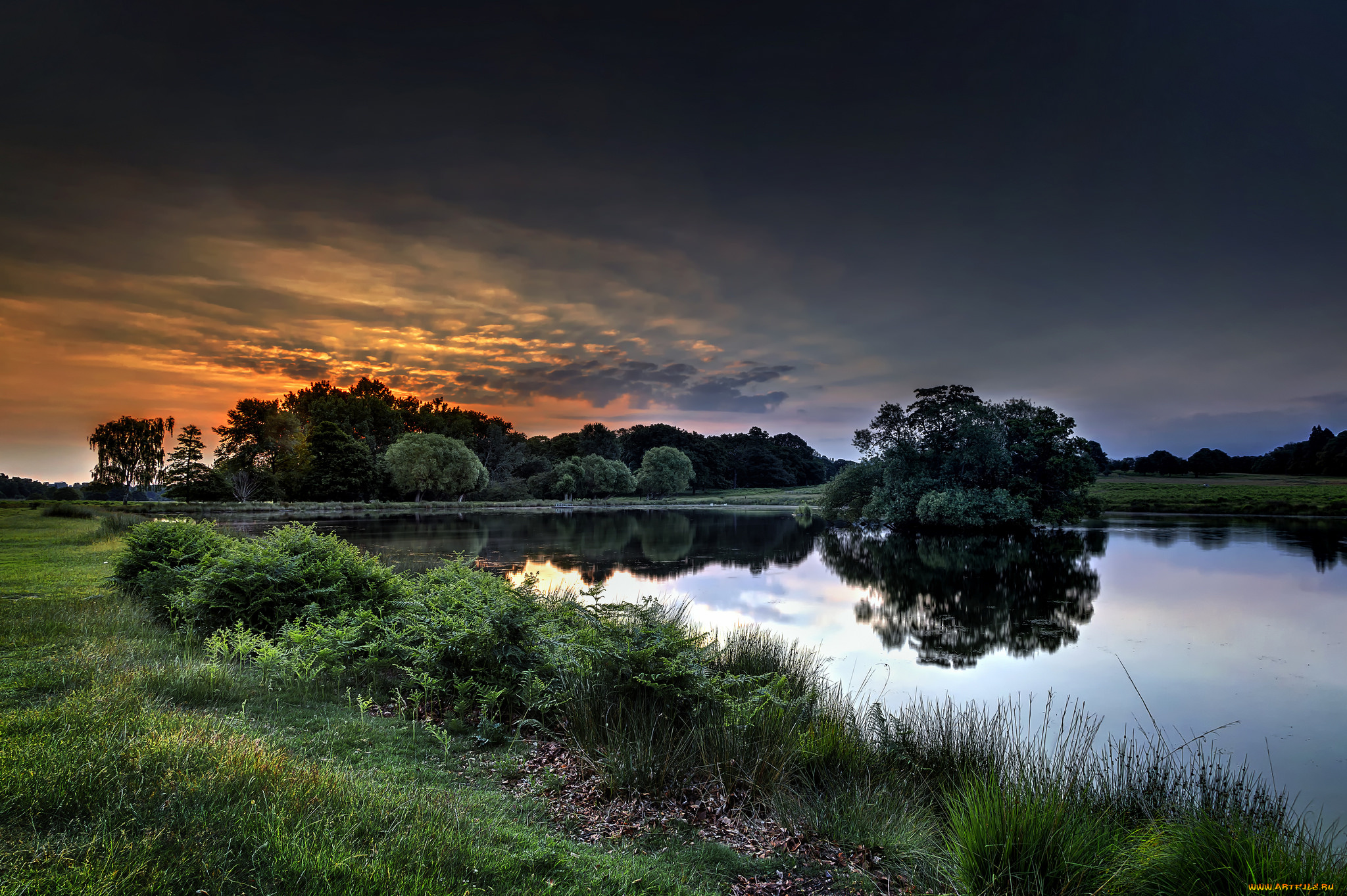 природа, реки, озера, простор