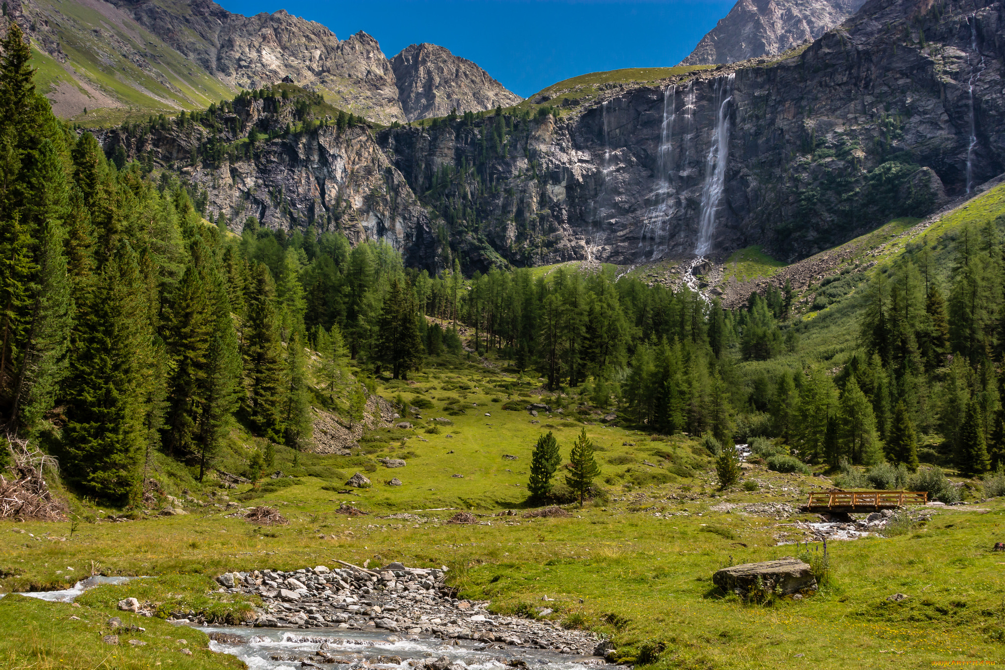 природа, горы, простор