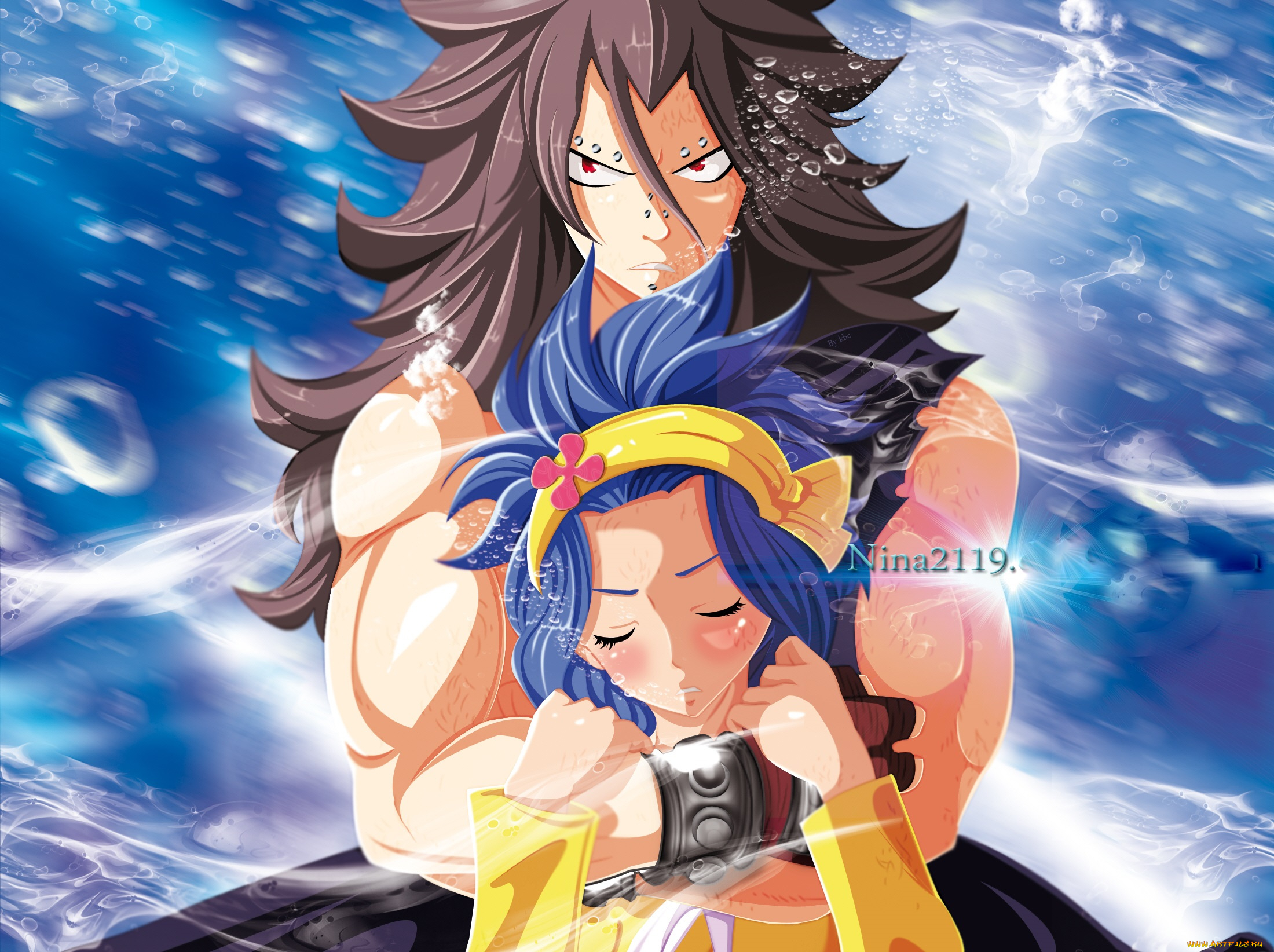 аниме, fairy, tail, хвост, феи