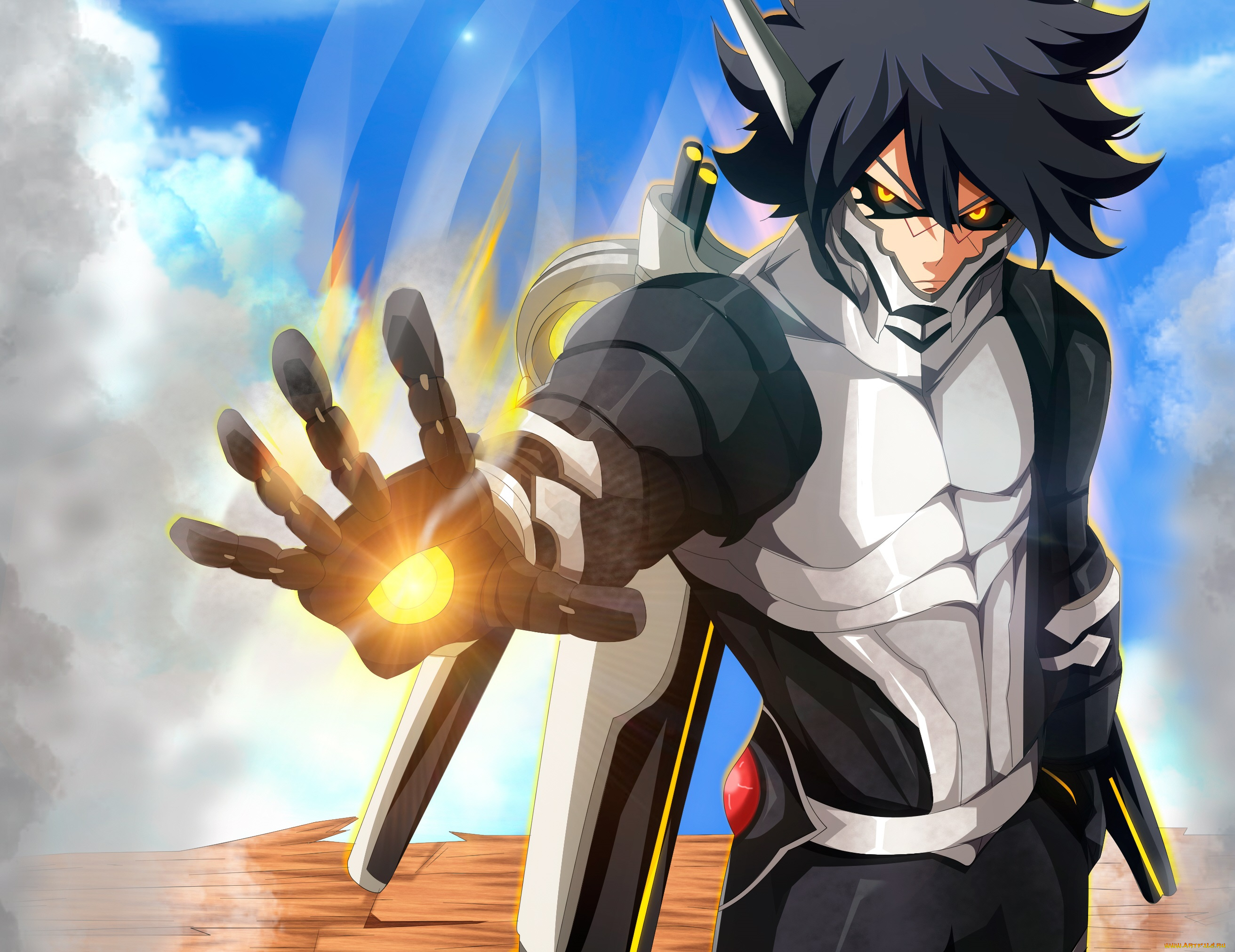 аниме, fairy, tail, хвост, феи