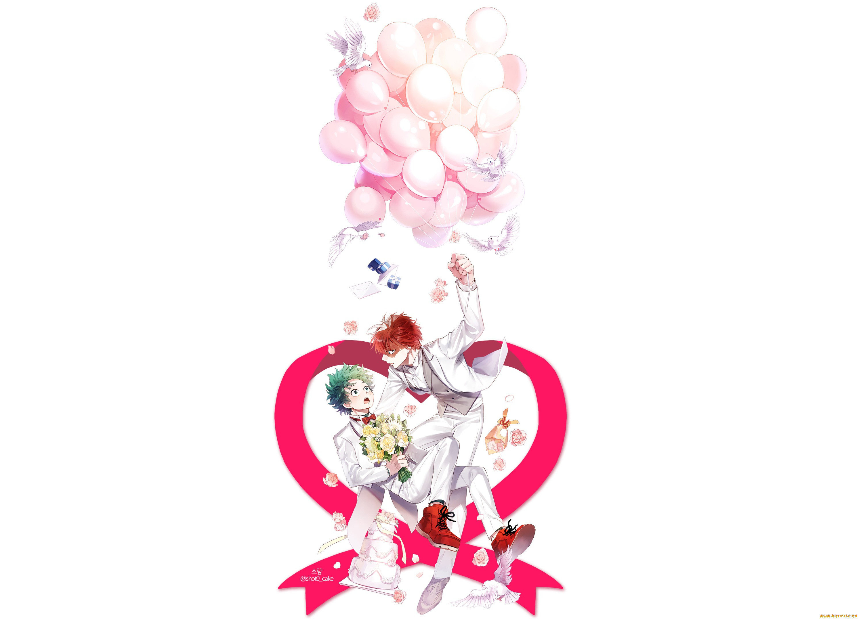 аниме, boku, no, hero, academia, моя, геройская, академия