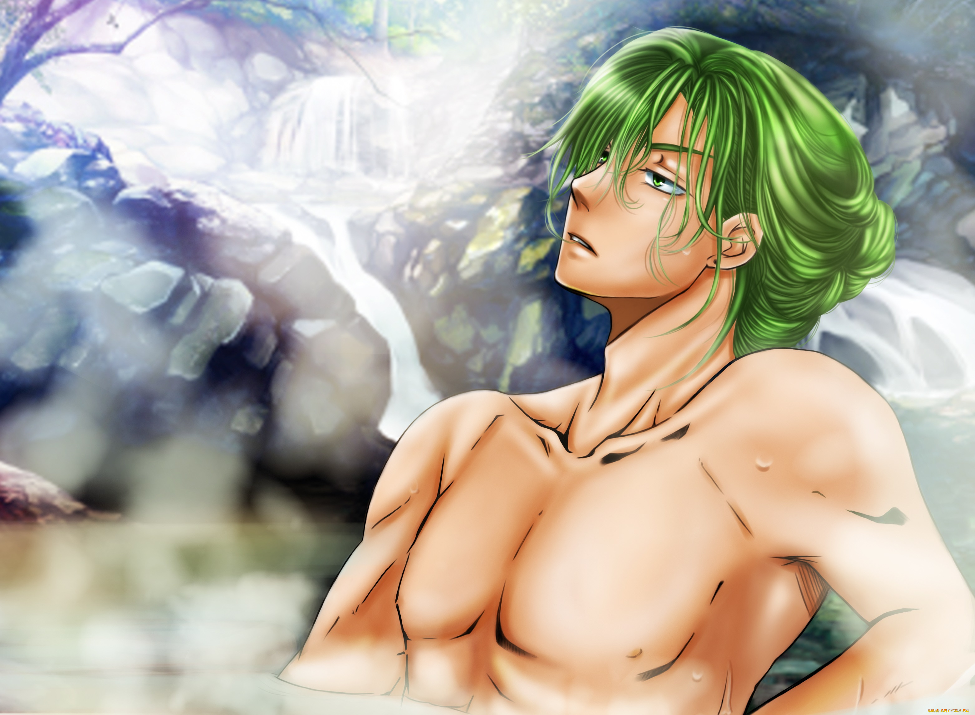 аниме, akatsuki, no, yona, парень